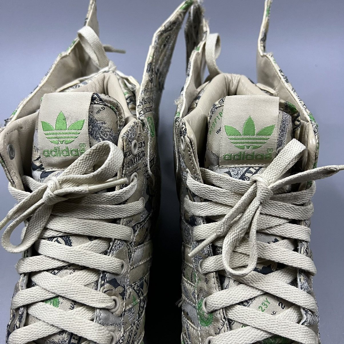 Adidas × Jeremy Scott Adidas Jeremy Scott Wings Money Hi Top Size US 9 / EU 42 - 4 Thumbnail