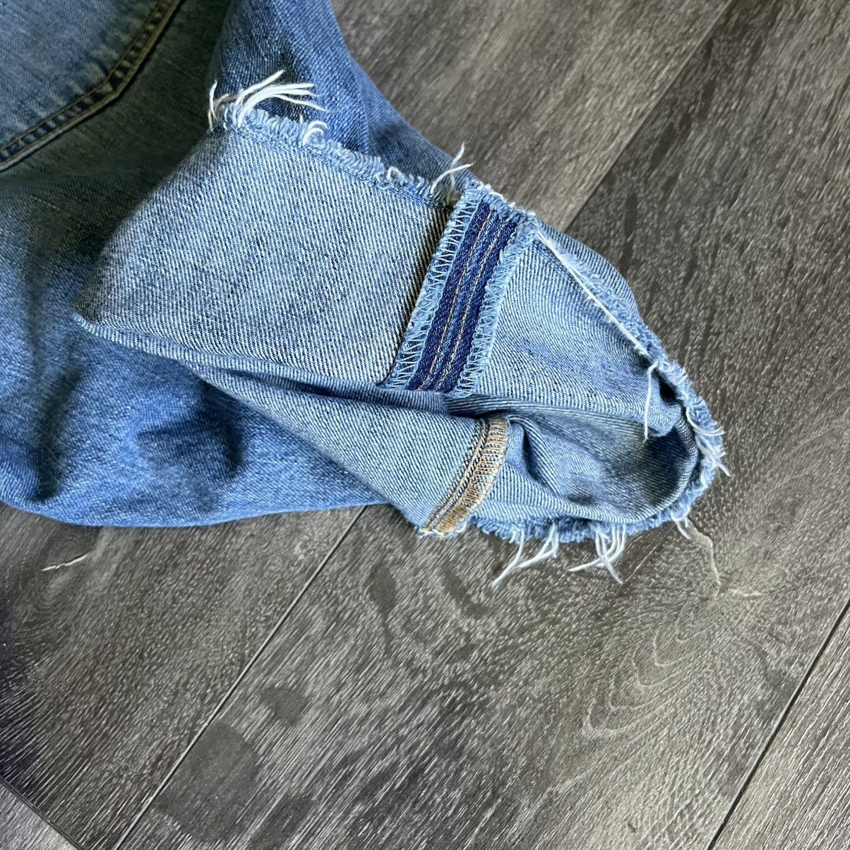 Polo Ralph Lauren × Vintage Vintage 2000s Polo Ralph Lauren Buttonfly Denim Jean Shorts Size US 36 / EU 52 - 5 Thumbnail