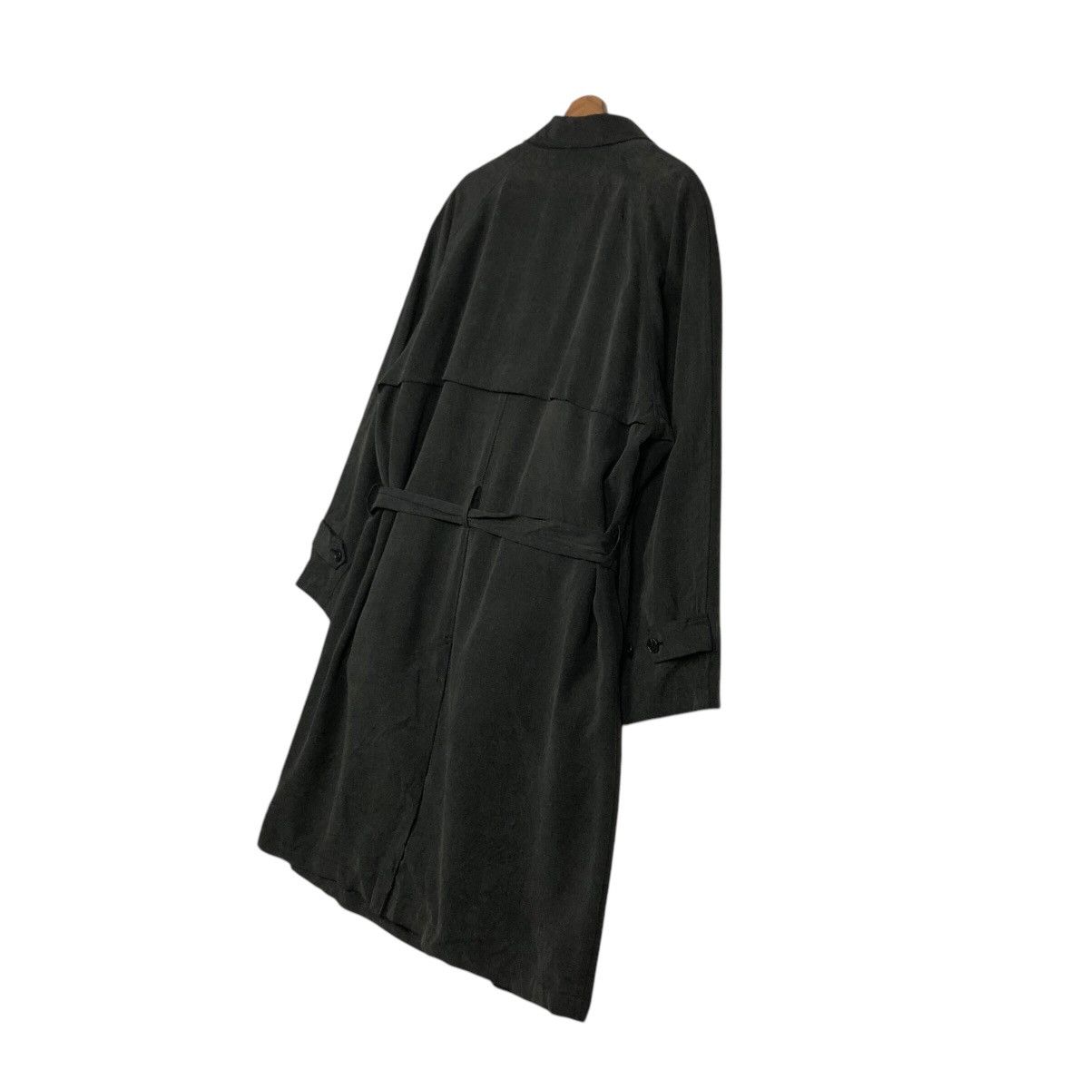 Japanese Brand 📌Vintage Long Jacket Rich Black Christian Aujard Homme Size US M / EU 48-50 / 2 - 12 Thumbnail