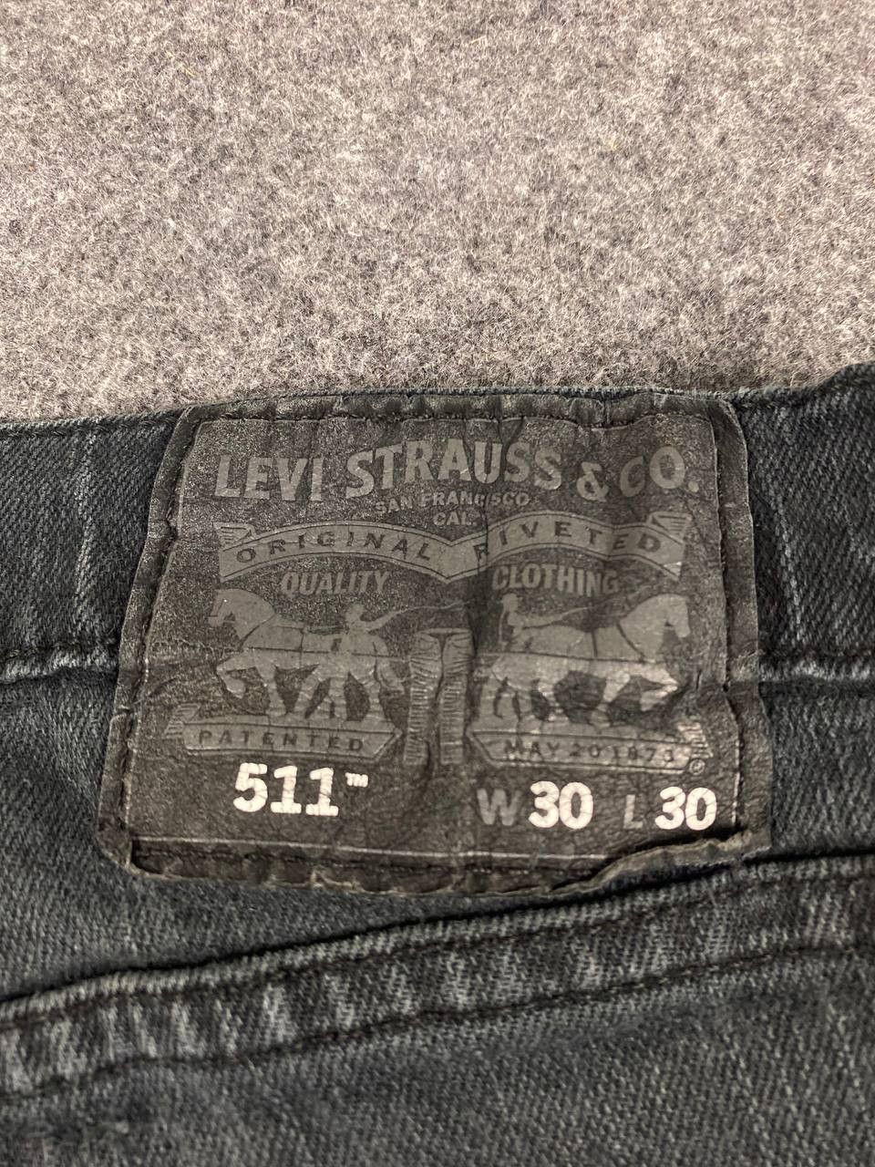 Levi's levis 511 slim distressed denim nice design Size US 32 / EU 48 - 6 Thumbnail