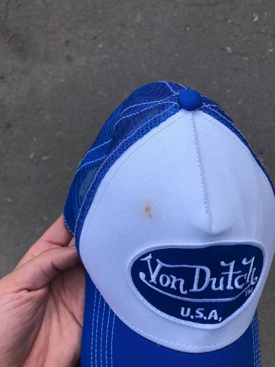 Von Dutch VERY RARE VON DUTHC USA TRUCKER CASUAL CAP RETRO Y2K 90s SK8 Size ONE SIZE - 3 Thumbnail