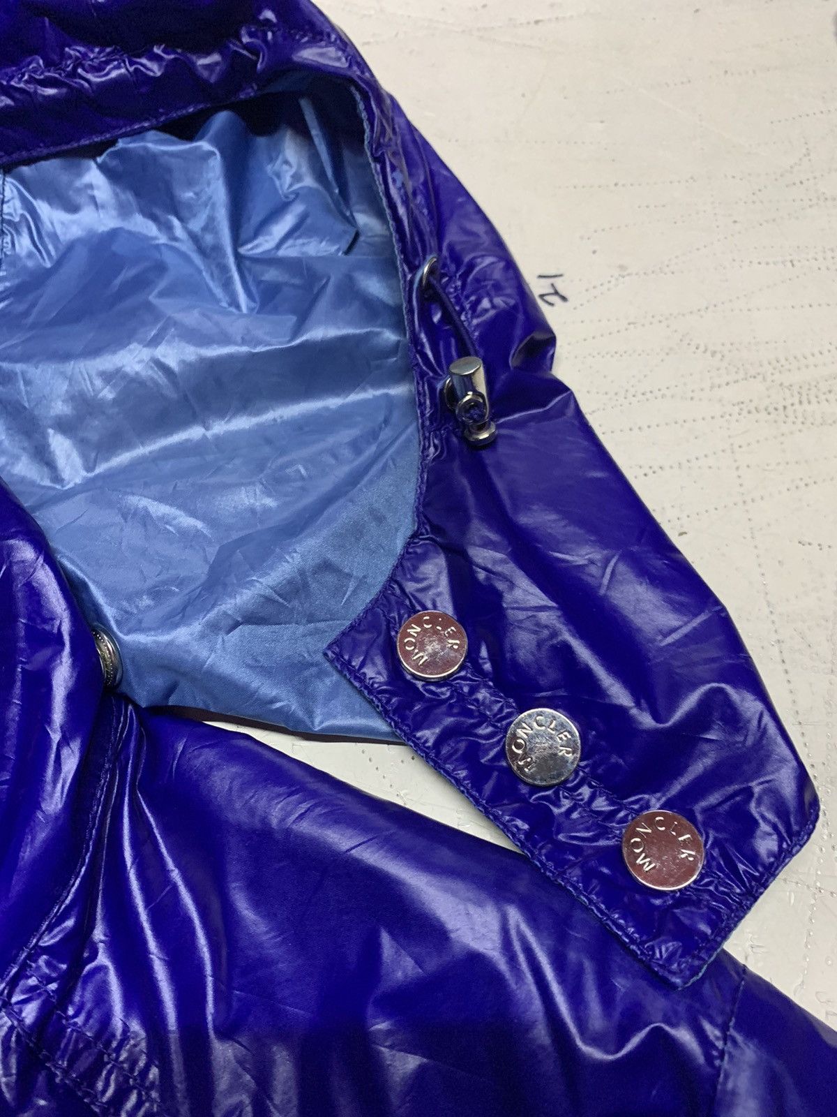 Moncler Auth men’s moncler ganguin blue nylon windbreaker casual Size US M / EU 48-50 / 2 - 8 Thumbnail