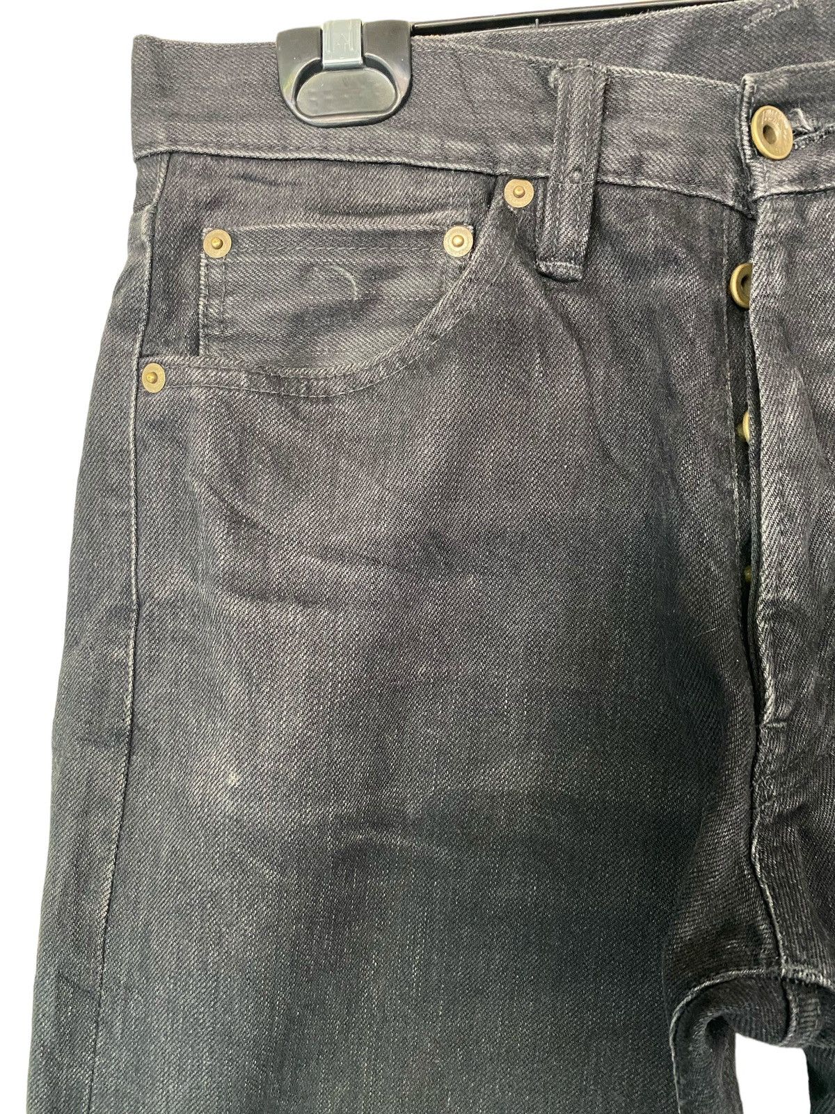 Designer The Evilact Redline Black Denim Jeans W32” Size US 32 / EU 48 - 5 Thumbnail