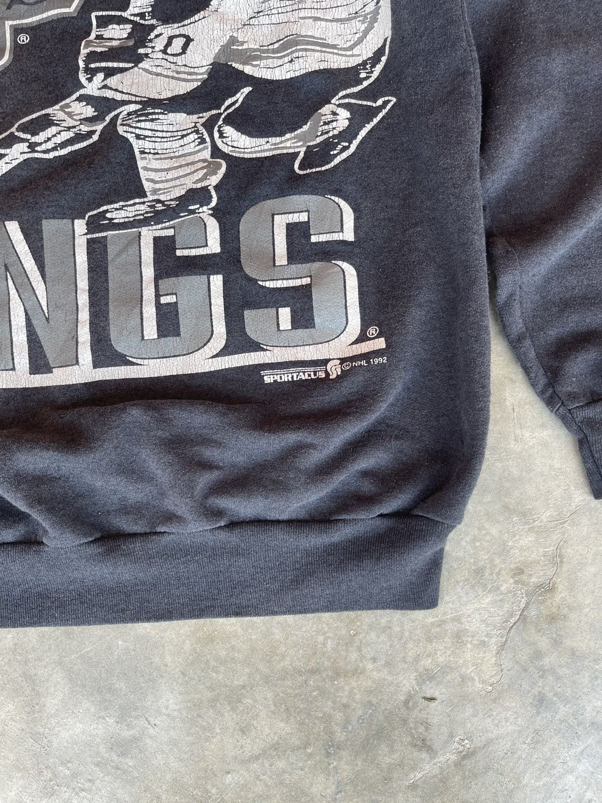 NHL Vintage 90s NHL Kings Los Angeles Sweatshirt Size US M / EU 48-50 / 2 - 7 Thumbnail