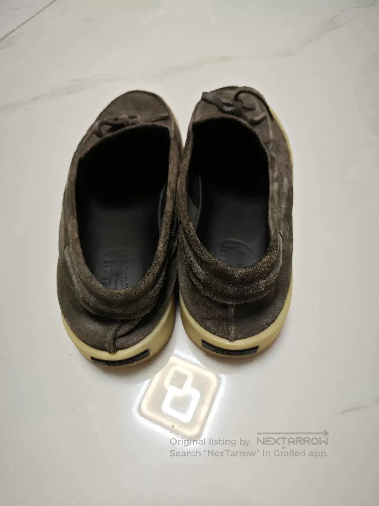 Japanese Brand Fear of God x Zegna Suede Men's Sneakers. Size US 7.5 / EU 40-41 - 2 Thumbnail