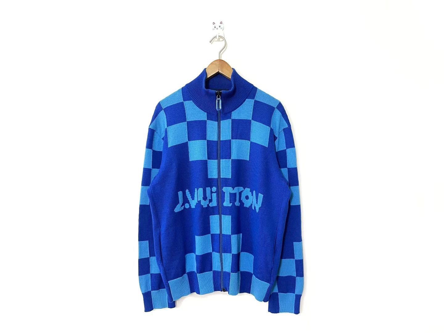 Louis Vuitton Louis Vuitton Wool Blue Light Jacket xl Men Size US XL / EU 56 / 4 - 1 Thumbnail