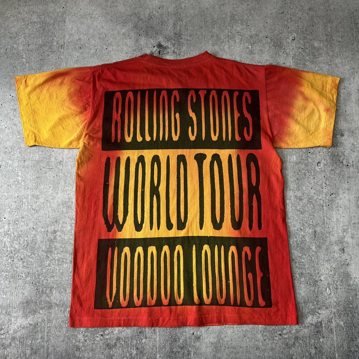 The Rolling Stones Vintage ROLLING STONES World Tour Voodoo Lounge 94/95 Shirt Size US XL / EU 56 / 4 - 13 Thumbnail