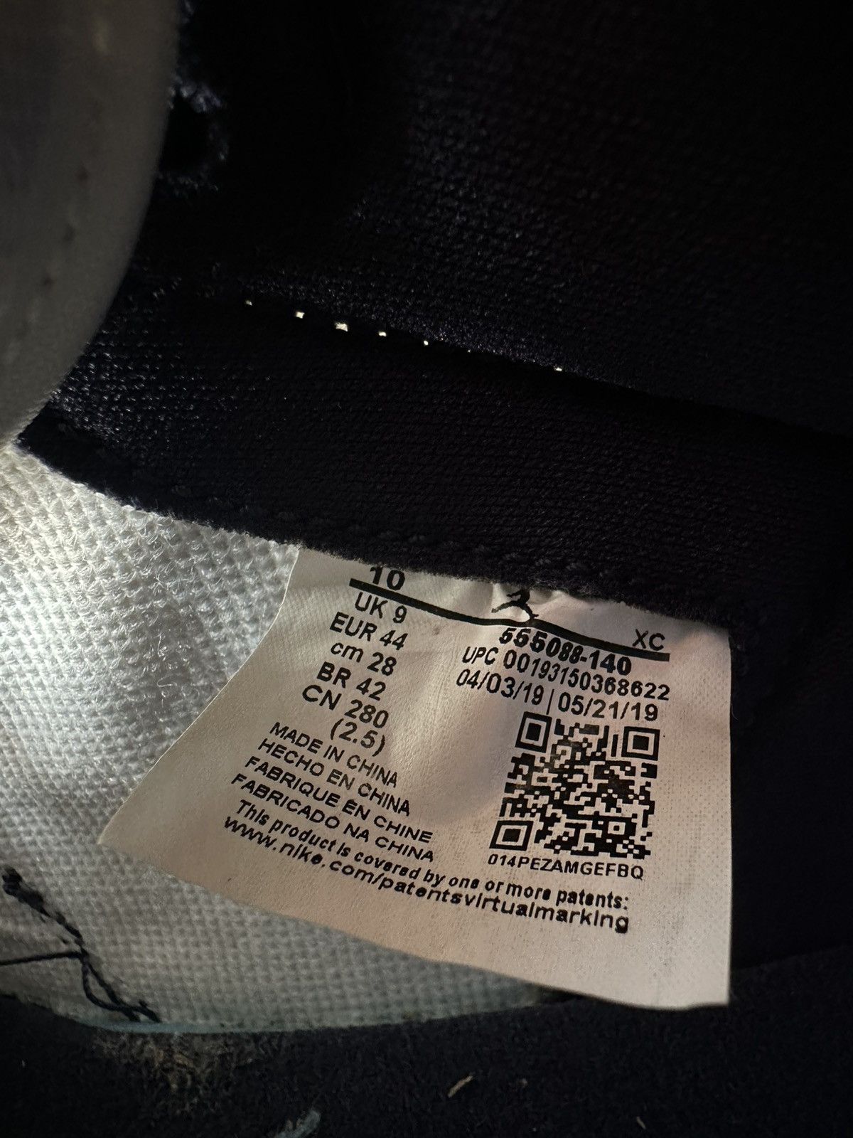 Other Air Jordan 1 Retro High OG “Obsidian/University Blue” Size US 10 / EU 43 - 8 Thumbnail
