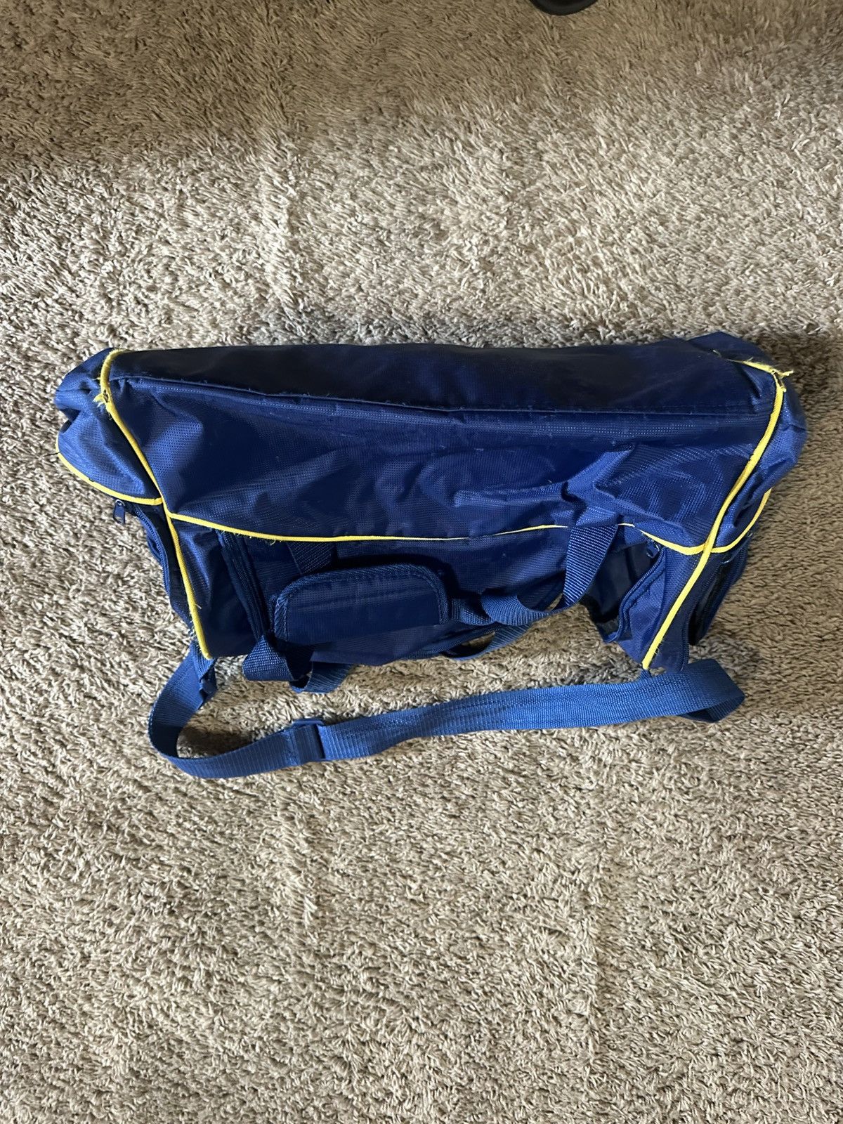Aeropostale Vintage Aeropostale “triple navy” duffel bag 00s Size ONE SIZE - 4 Thumbnail