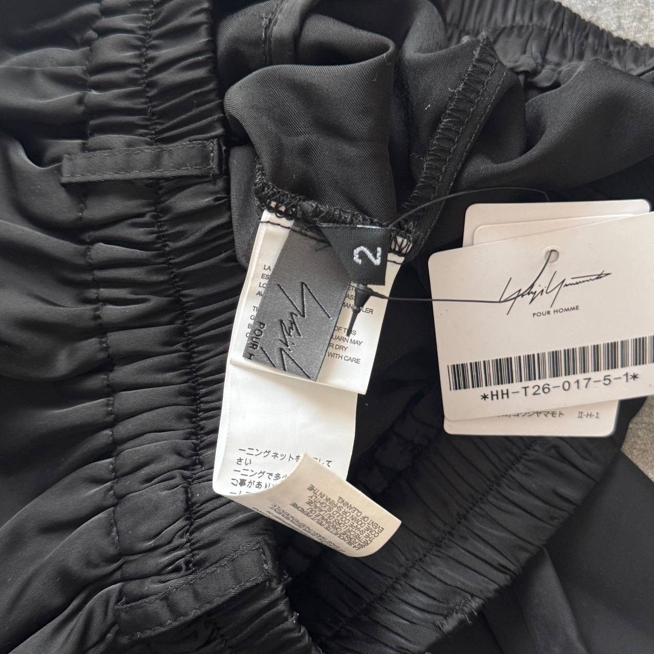 Yohji Yamamoto Yohji Yamamoto Pour Homme SS22 O-Beroko Silk Wide Shorts Size US 32 / EU 48 - 17 Thumbnail