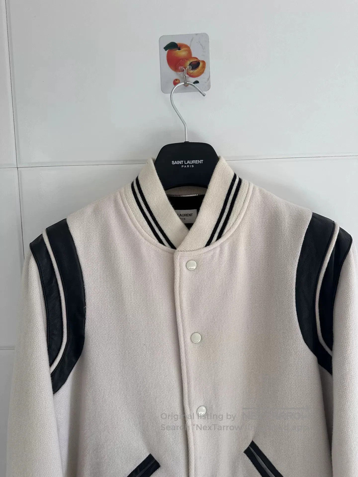 Saint Laurent Paris Saint Laurent 22FW Varsity Jacket. Size US L / EU 52-54 / 3 - 2 Thumbnail