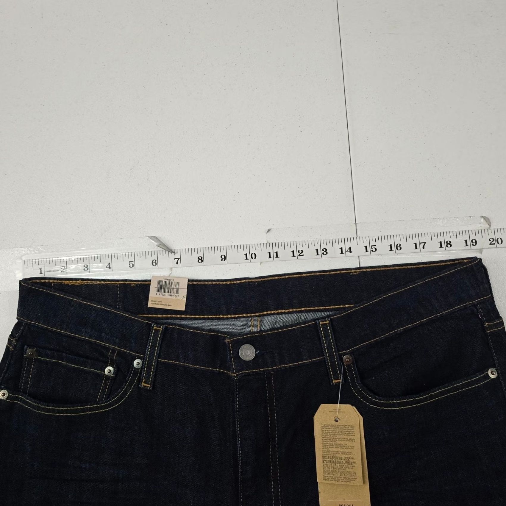 Levi's Levi's 541 Athletic Taper Jeans Denim Blue 38x28 Mens MID Rise 5-Pocket Stretch Jeans Regular Inseam 28 Seasonal Vintage No NWT NWT Size US 38 / EU 54 - 4 Thumbnail