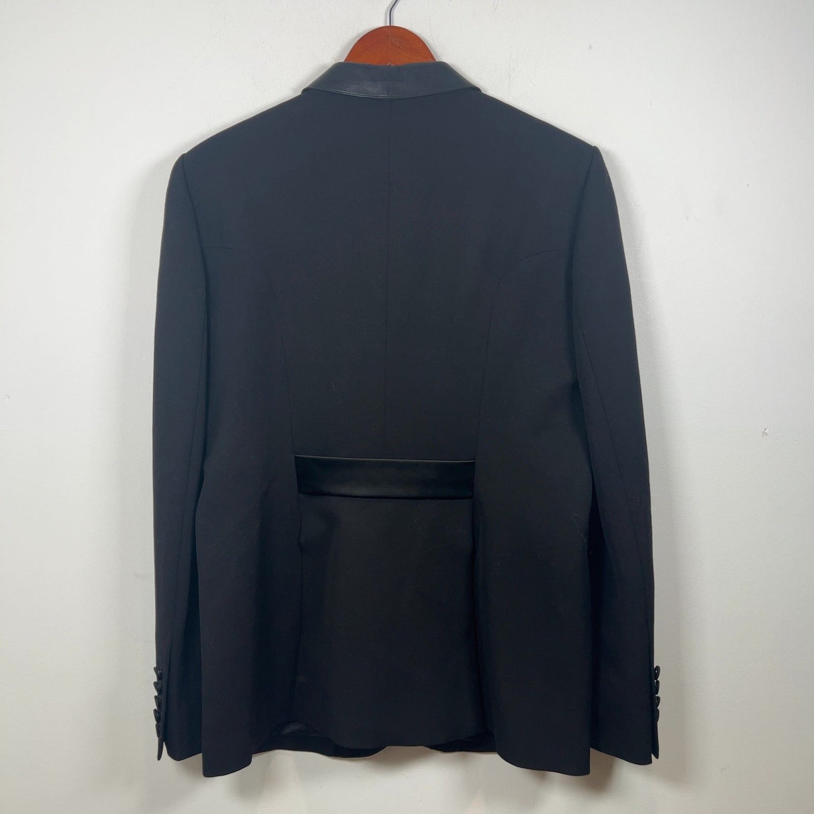 Burberry Burberry Leather Blazer Size 48L - 4 Thumbnail