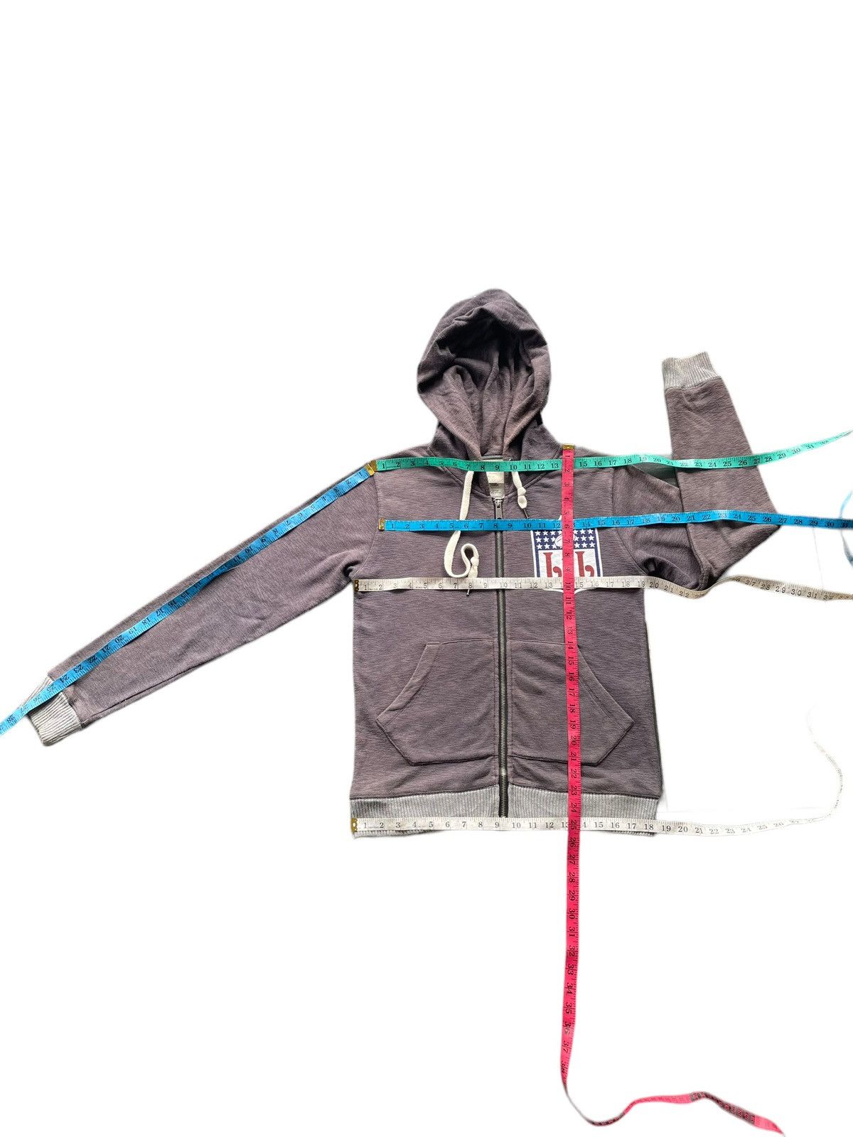 If Six Was Nine LiL Almond Usa Faded Zipper Hoodie Size US S / EU 44-46 / 1 - 6 Thumbnail