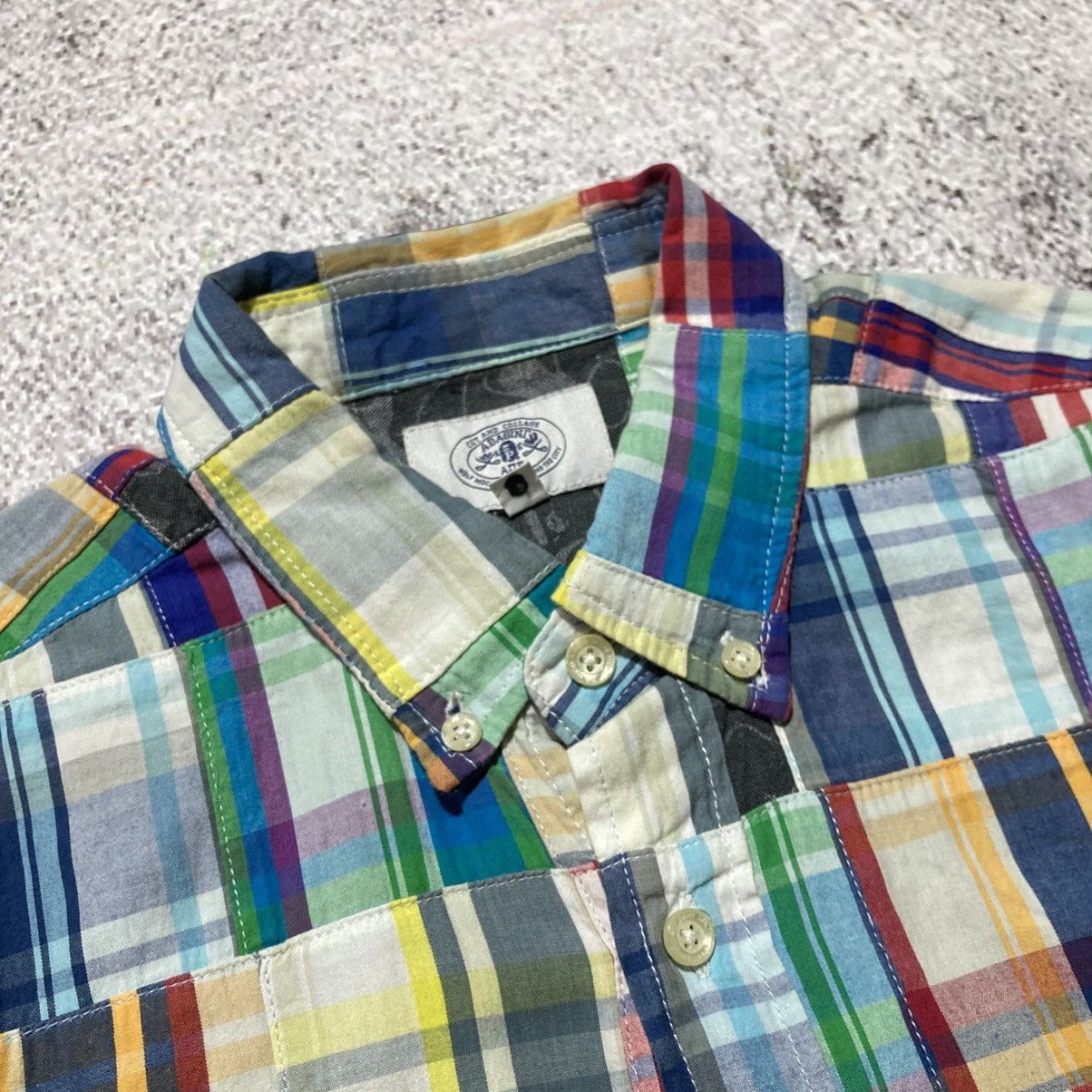 Bape OG Bape A Bathing Ape Camo Patchwork Long Slevee Shirt Size US S / EU 44-46 / 1 - 9 Thumbnail