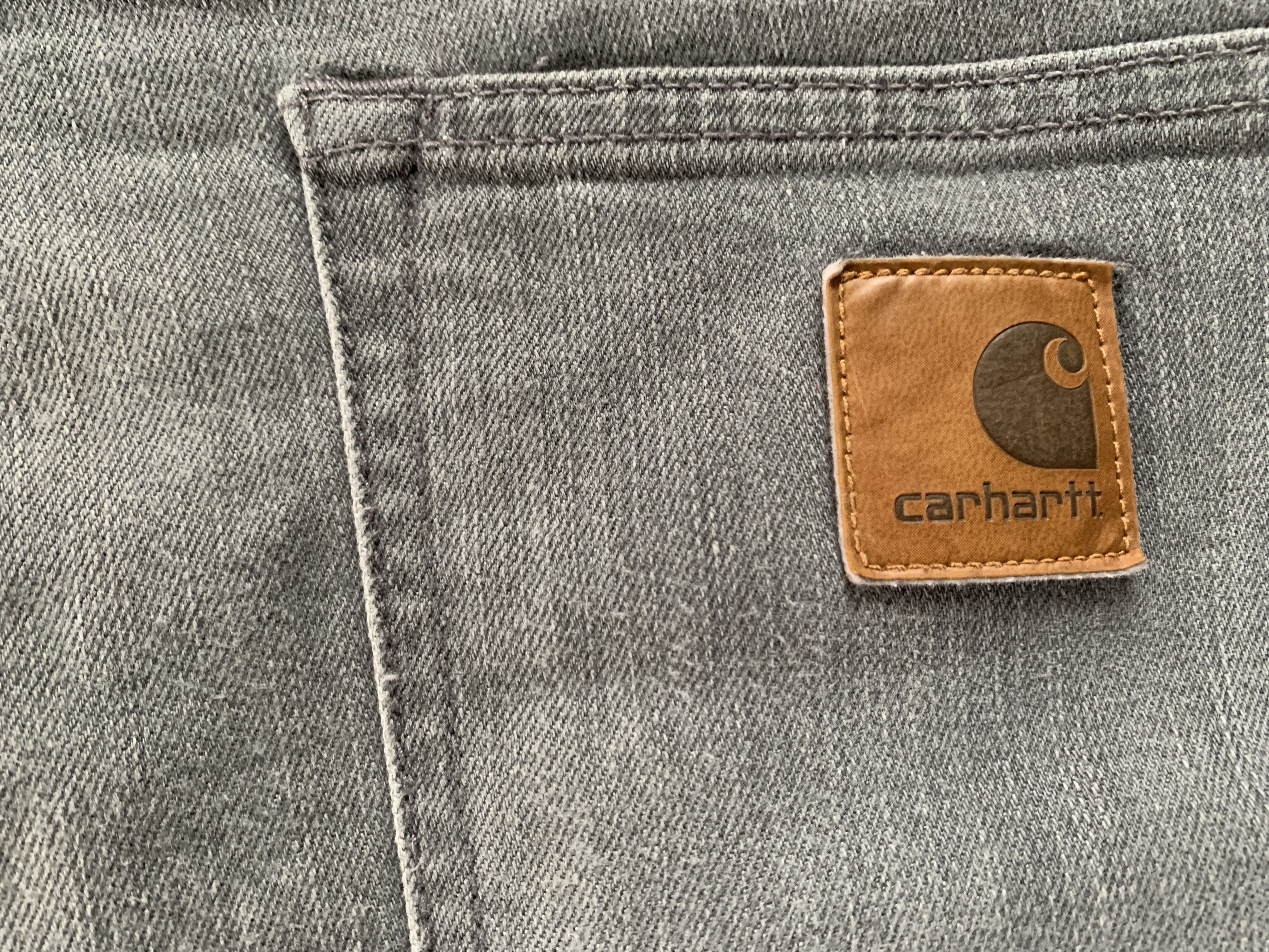Carhartt Vintage Carhartt Sonic Pant Washed Grey Jeans Size US 38 / EU 54 - 7 Thumbnail