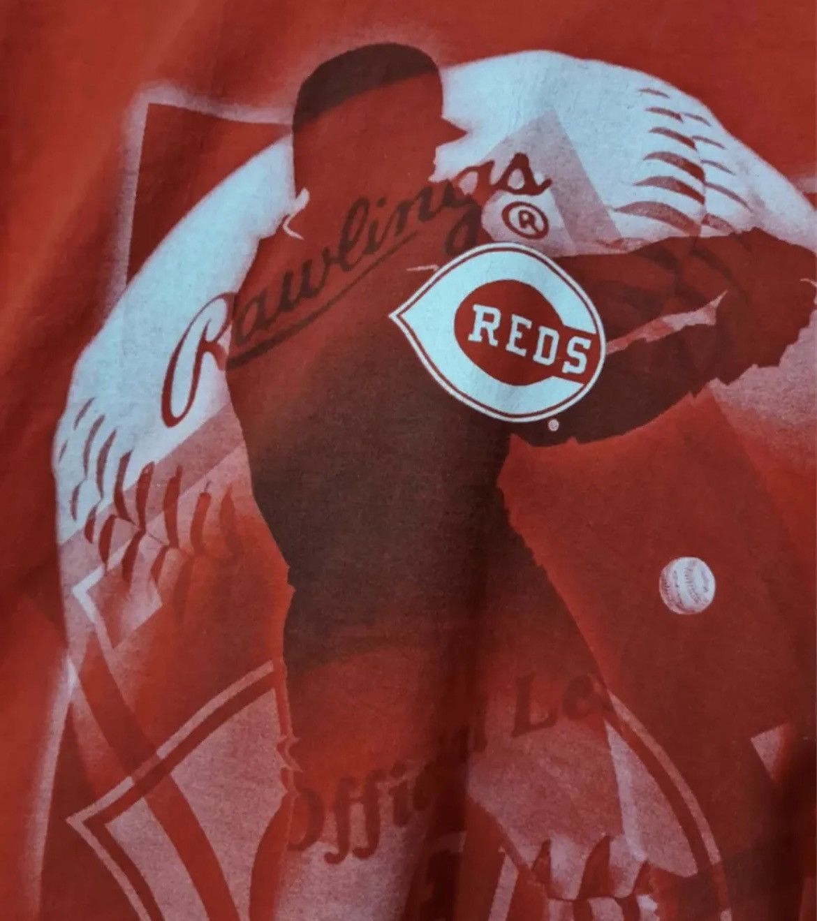 Vintage Pro player vintage XL tshirt cincinnati reds 1999 official Size US XL / EU 56 / 4 - 4 Thumbnail