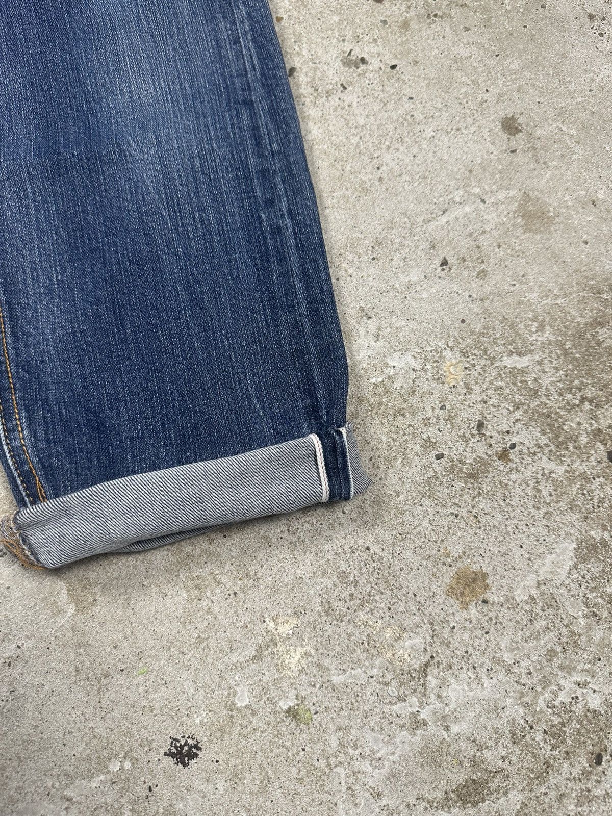 Emmett × Japanese Brand × Vintage Vintage Y2K Emmett Selvedge Joe Indigo Denim Pants Jeans Size US 33 - 4 Thumbnail