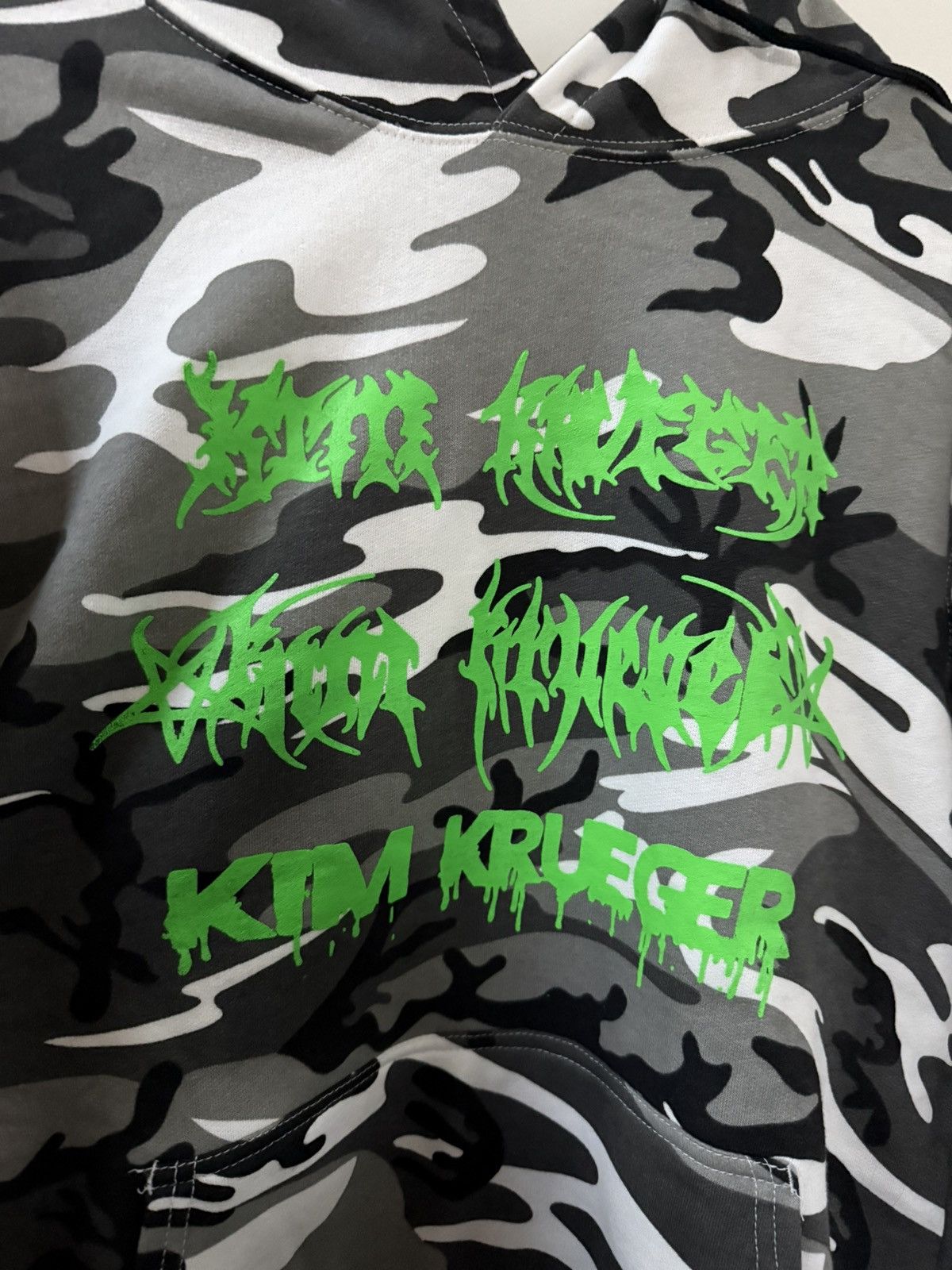 Kim Krueger 🟩 Kim Krueger Camo Hoodie 🟩 Size US M / EU 48-50 / 2 - 2 Thumbnail