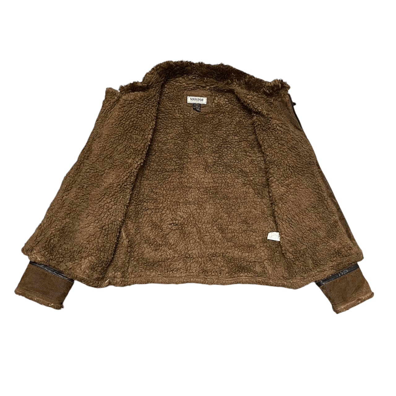Japanese Brand Vintage Soleildor Fur Sherpa Jacket Size US M / EU 48-50 / 2 - 6 Thumbnail