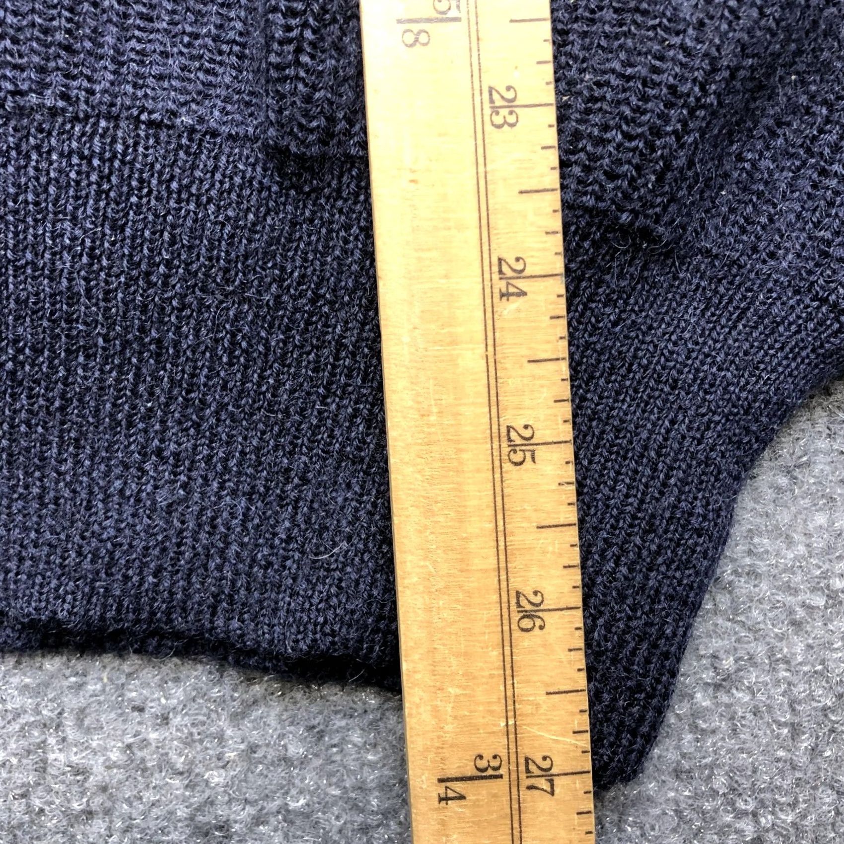 Commando VINTAGE? No. Safeguard Mens EU 46 Blue Wool Commando Pullover Army Military Crew Neck Knit Pockets Heavyweight Workwear 90s? None Size US XXL / EU 58 / 5 - 2 Thumbnail