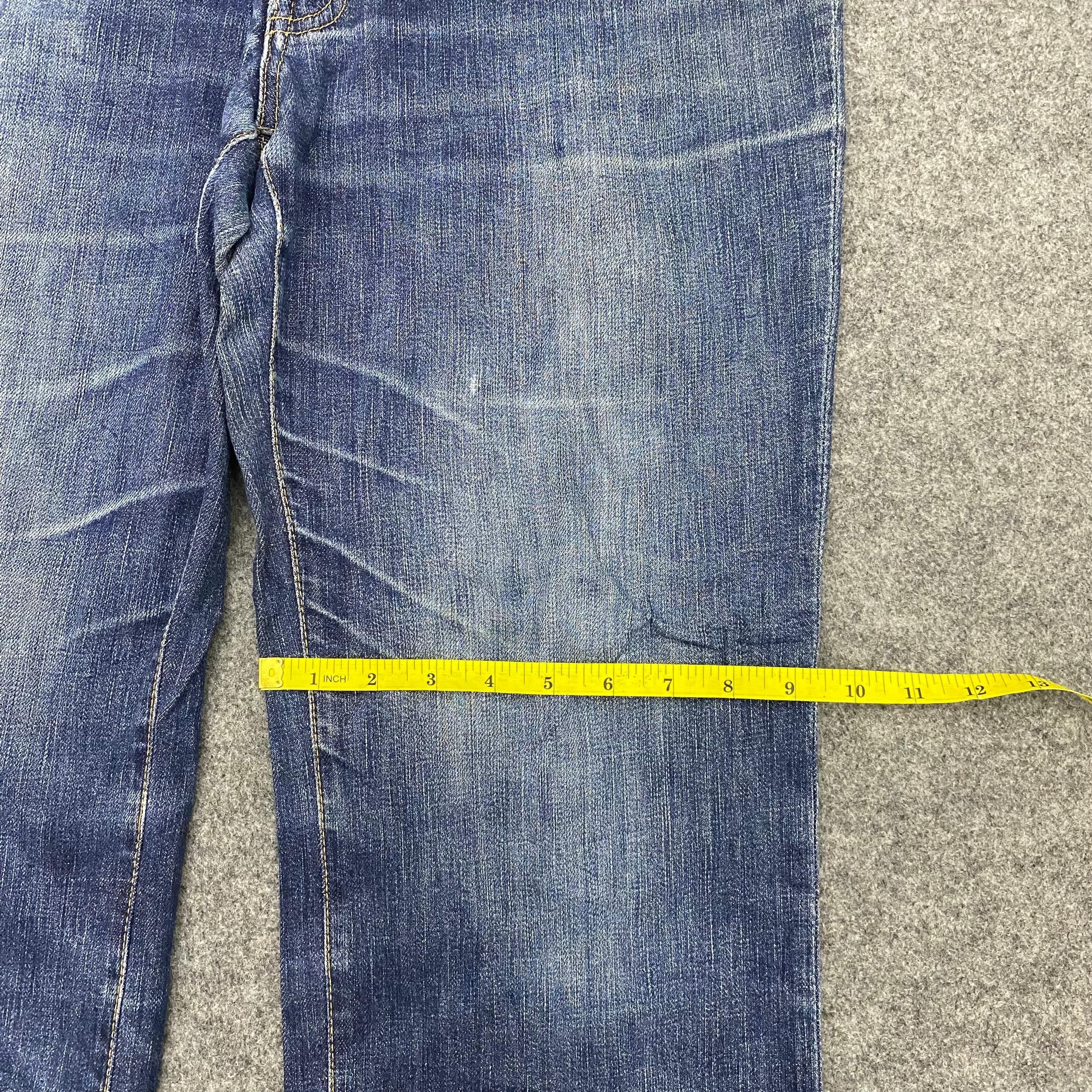 Big John 💥Best Offer💥Vintage Big John Distressed Denim Size US 33 - 14 Thumbnail