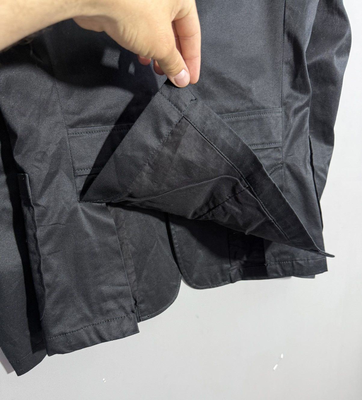 Diesel Diesel Black Blazer Two Button Jacket Size US M / EU 48-50 / 2 - 13 Thumbnail