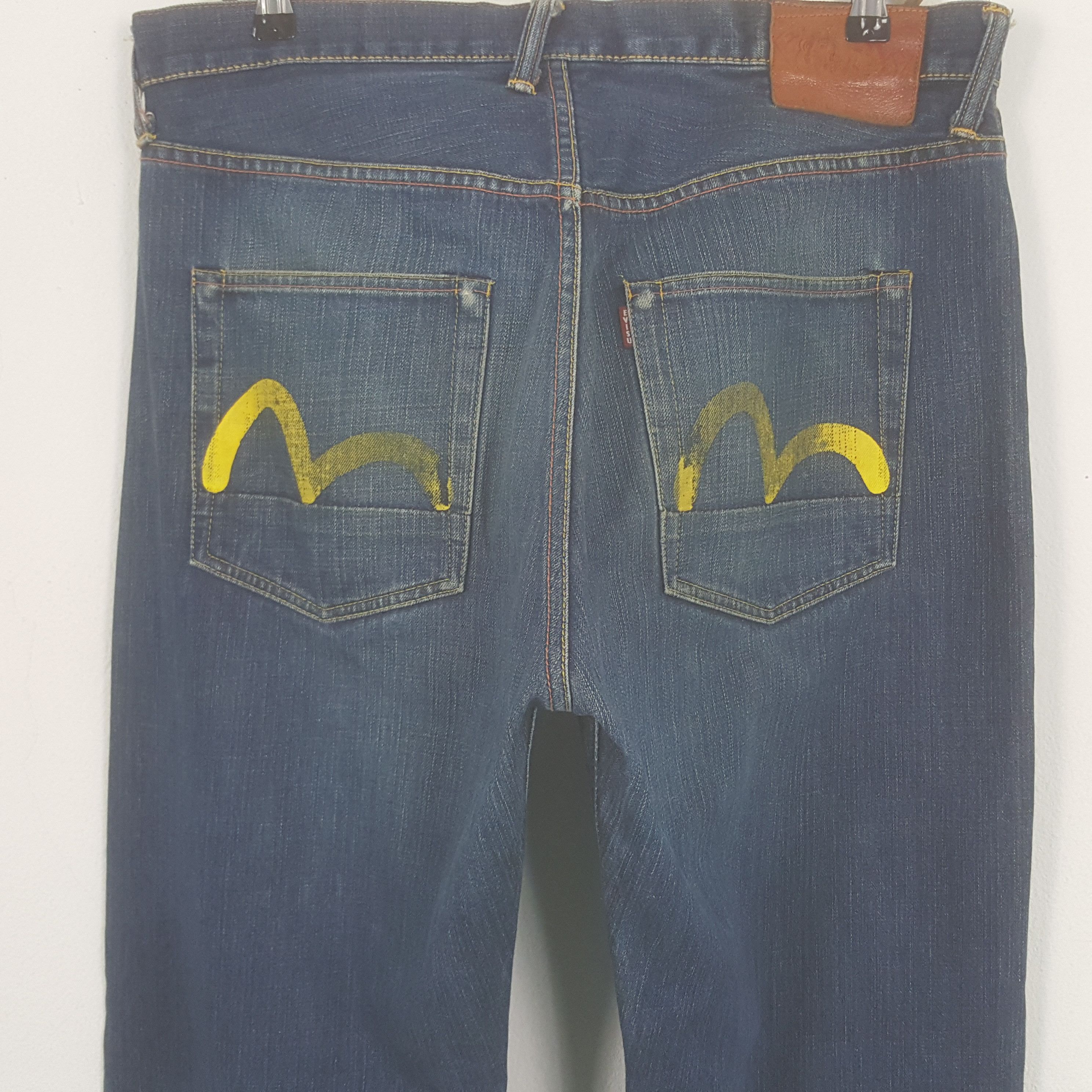 Evisu Vintage Evisu Japanese Brand Daicock Custom Art Denim Jeans Size US 34 / EU 50 - 5 Thumbnail