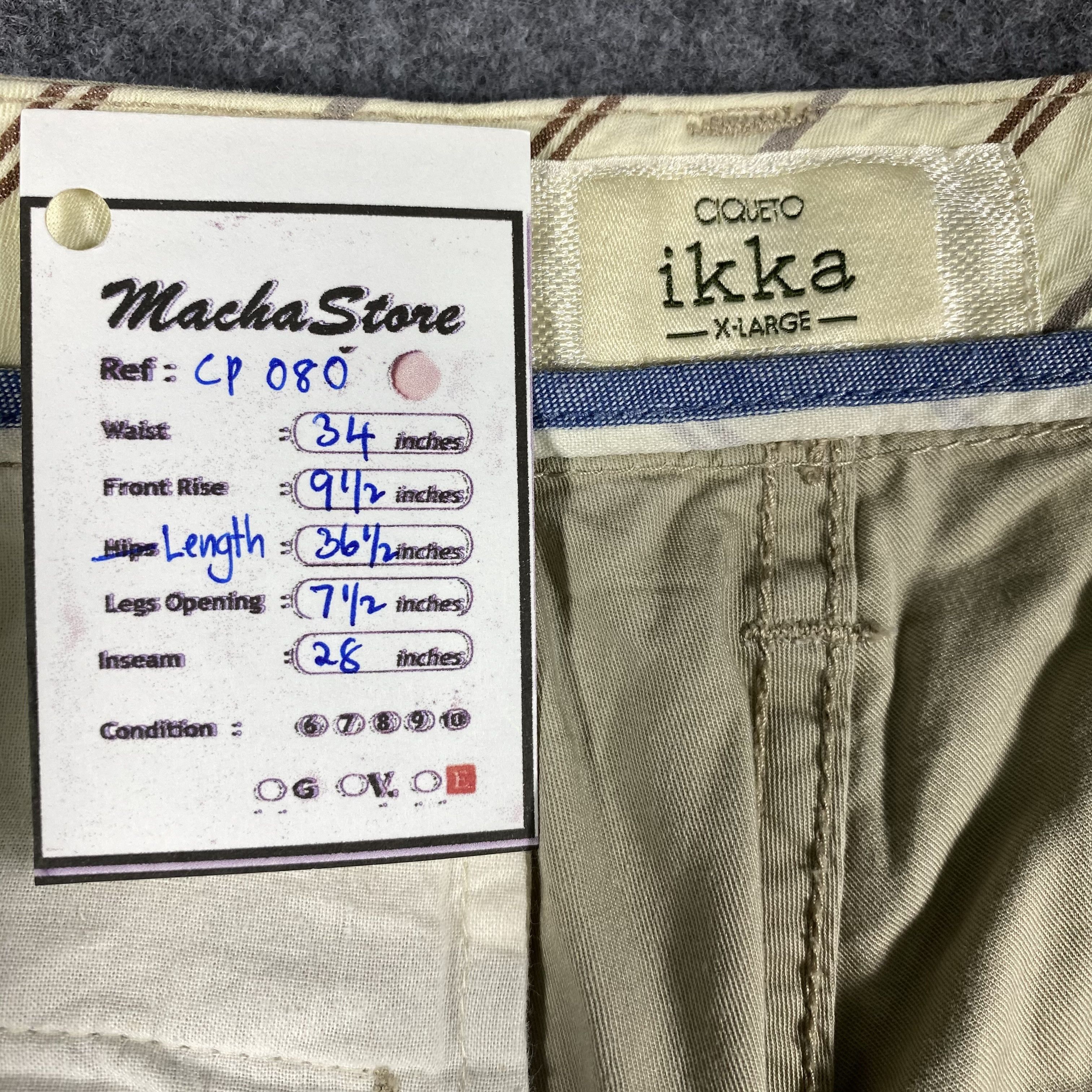 Japanese Brand Japanese Brand Ikka Multipocket Tactical Bondage Cargo Pants Size US 34 / EU 50 - 7 Thumbnail
