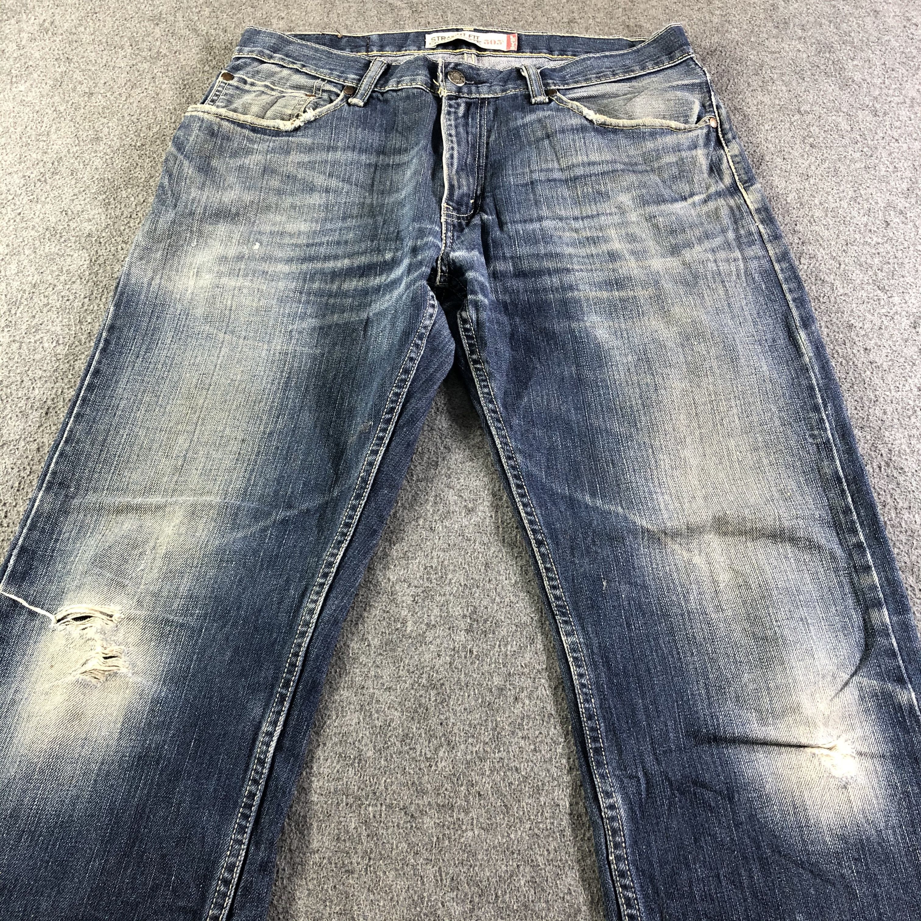 Levi's Vintage Levis 505 Jeans-J4483 Size US 33 - 3 Thumbnail