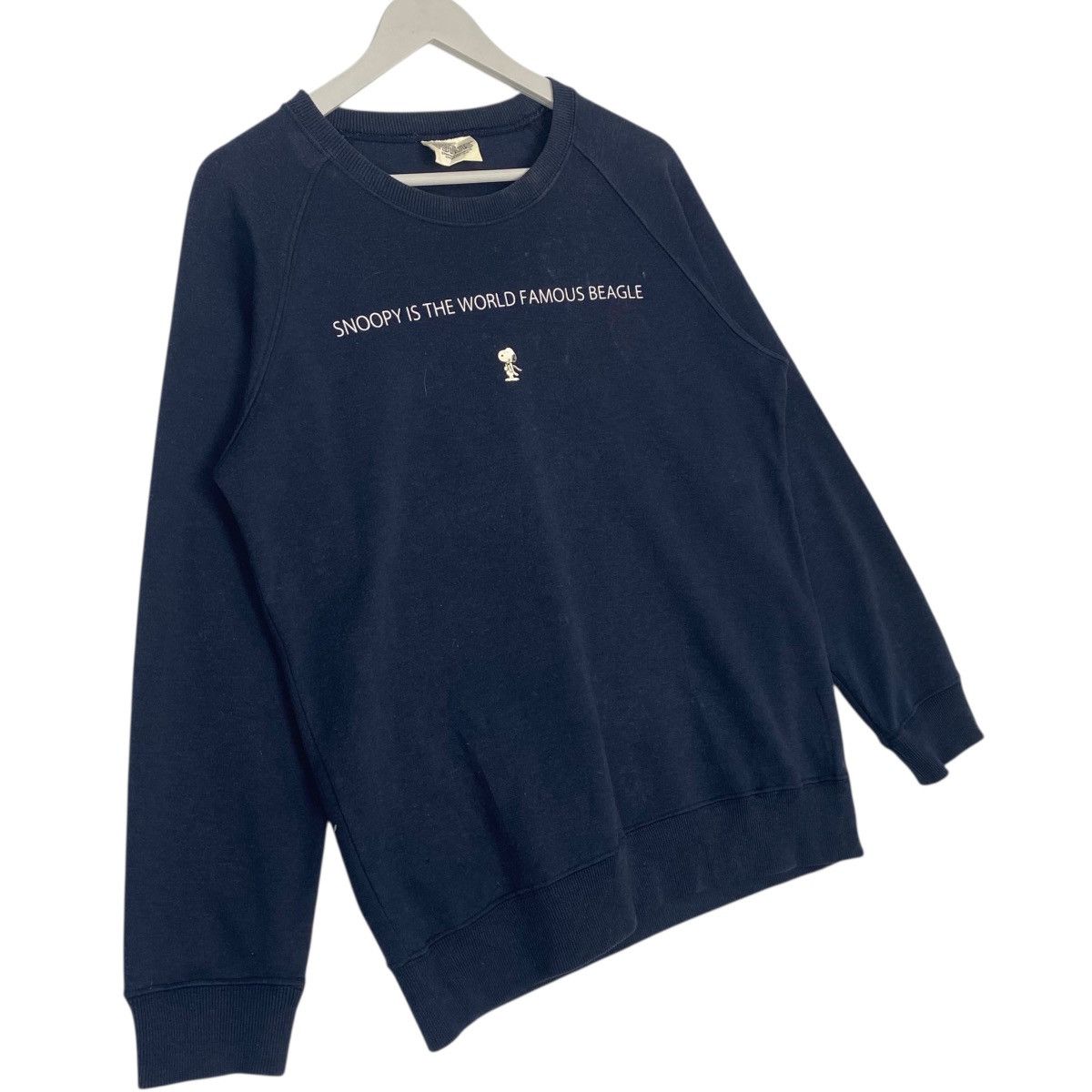 Other Vintage Peanuts Snoopy Printed Crewneck Sweatshirt Navy Blue Size US M / EU 48-50 / 2 - 3 Thumbnail