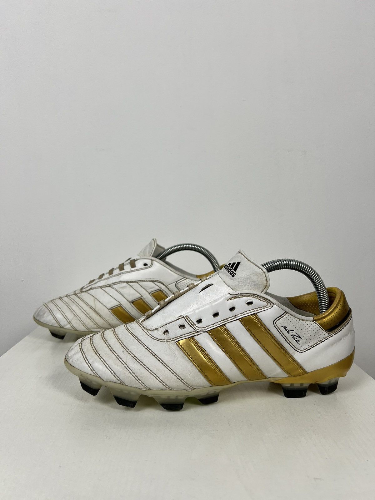 image of Adidas Adipure Iii Trx Fg G18992 7.5 Us Shoes in White, Men's