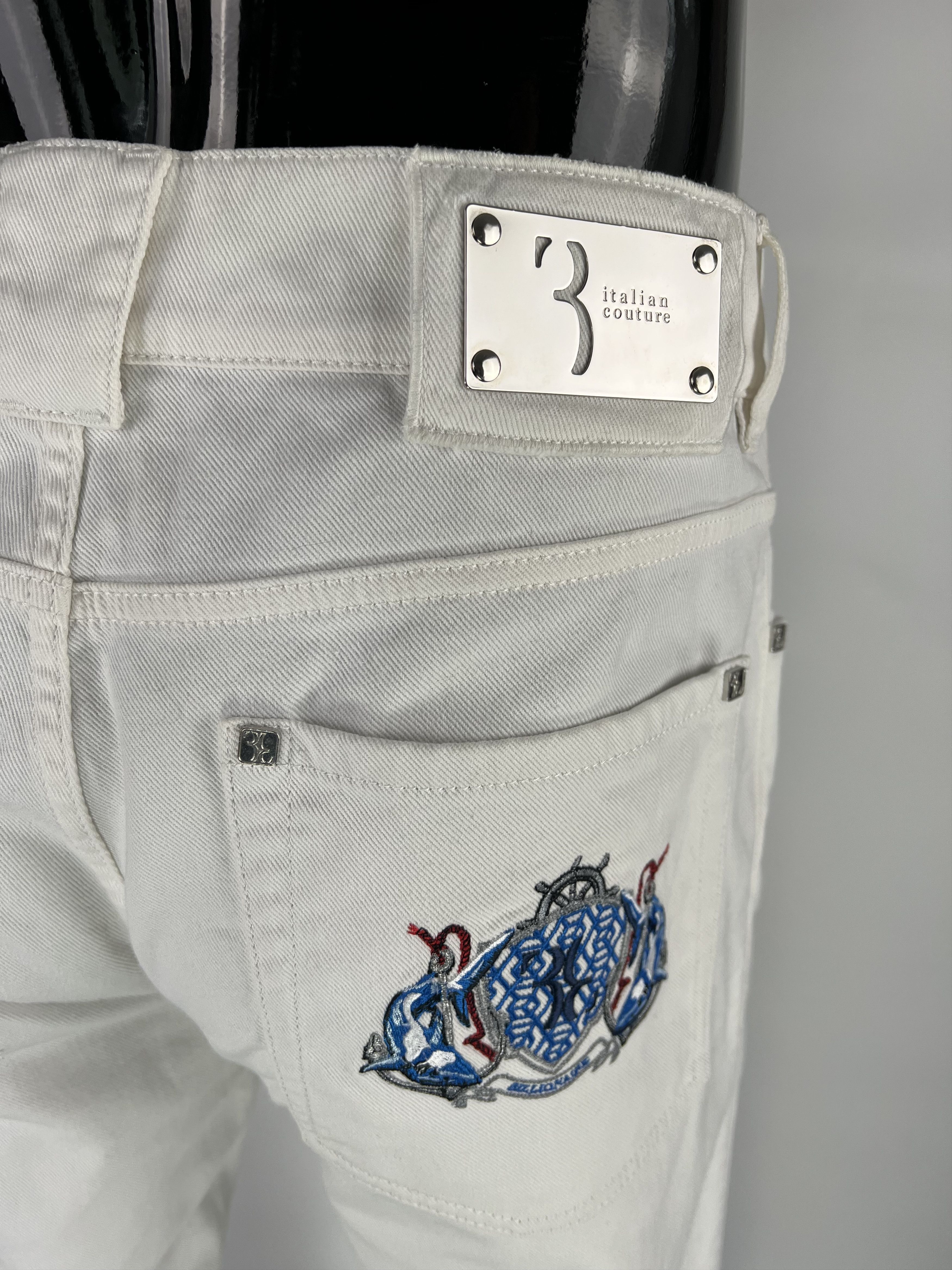 Billionaire Couture Billionaire Couture Rare Men's White Jeans Size 52 Size US 36 / EU 52 - 3 Thumbnail