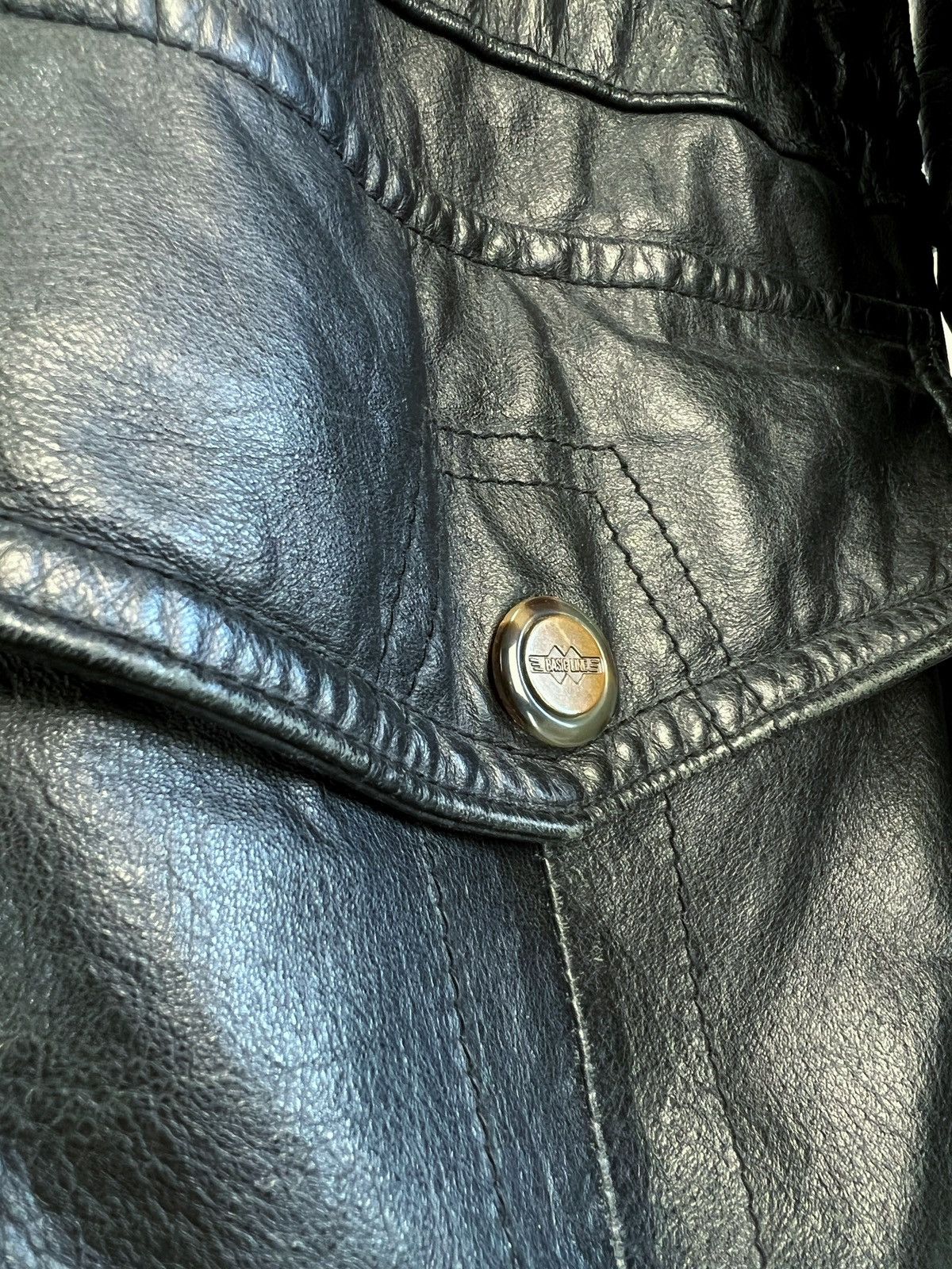 Aldo Vintage Aldo Colitti Leather Jacket Size XL - XXL 56 Size US XXL / EU 58 / 5 - 7 Thumbnail