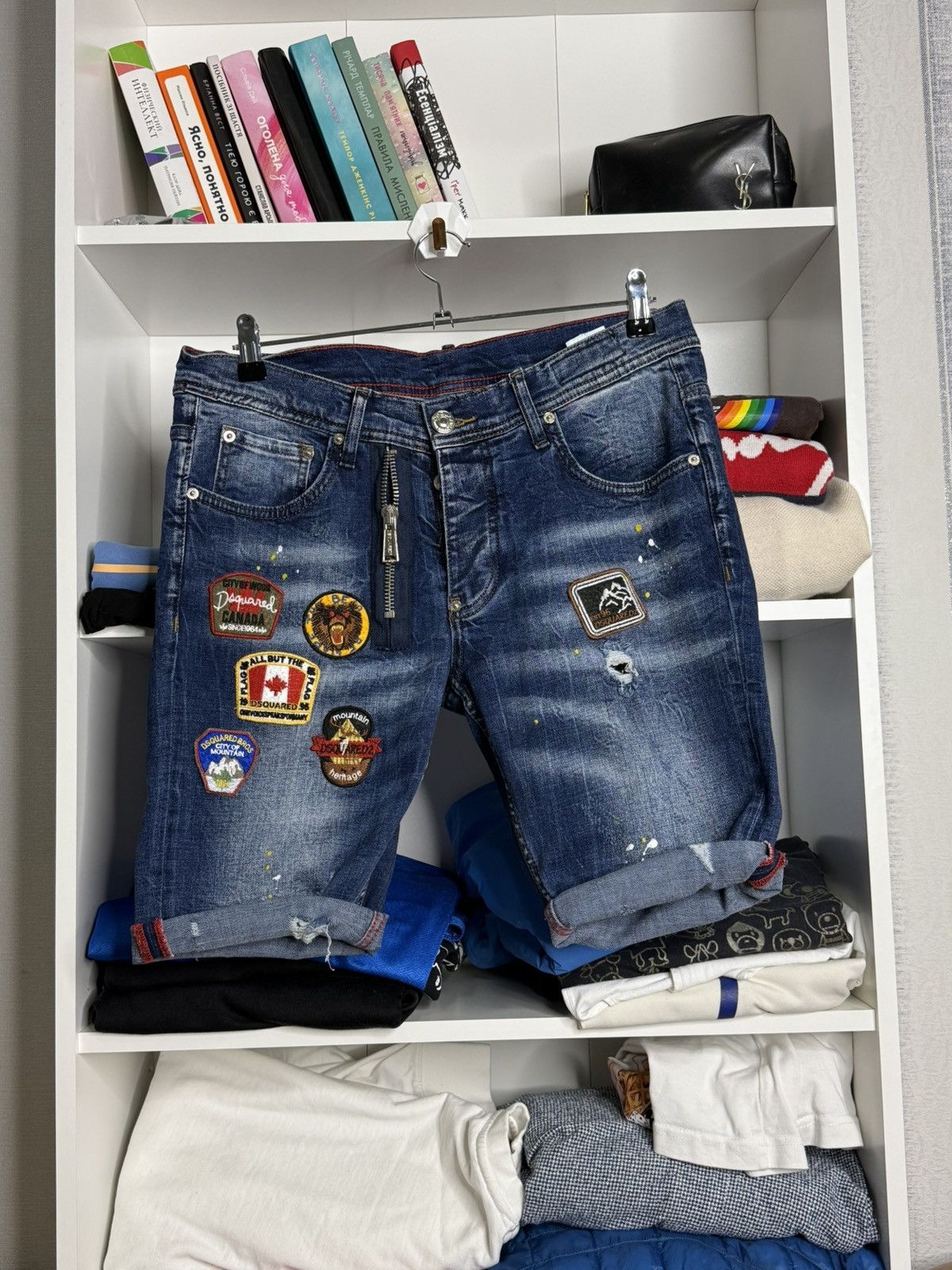 Dsquared2 Dsquared2 Luxury Jeans Short Size US 28 / EU 44 - 1 Thumbnail