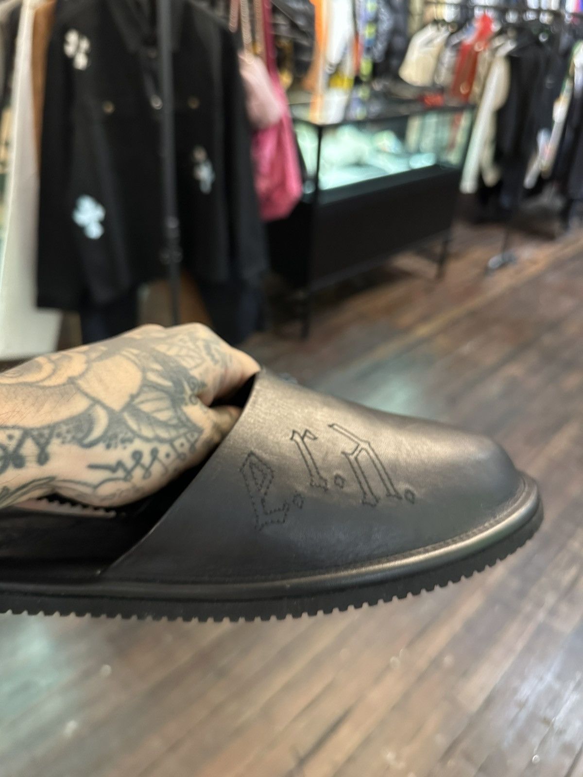 Enfants Riches Deprimes ERD indoor / outdoor leather slip on shoes sandals Size US 11 / EU 44 - 4 Thumbnail