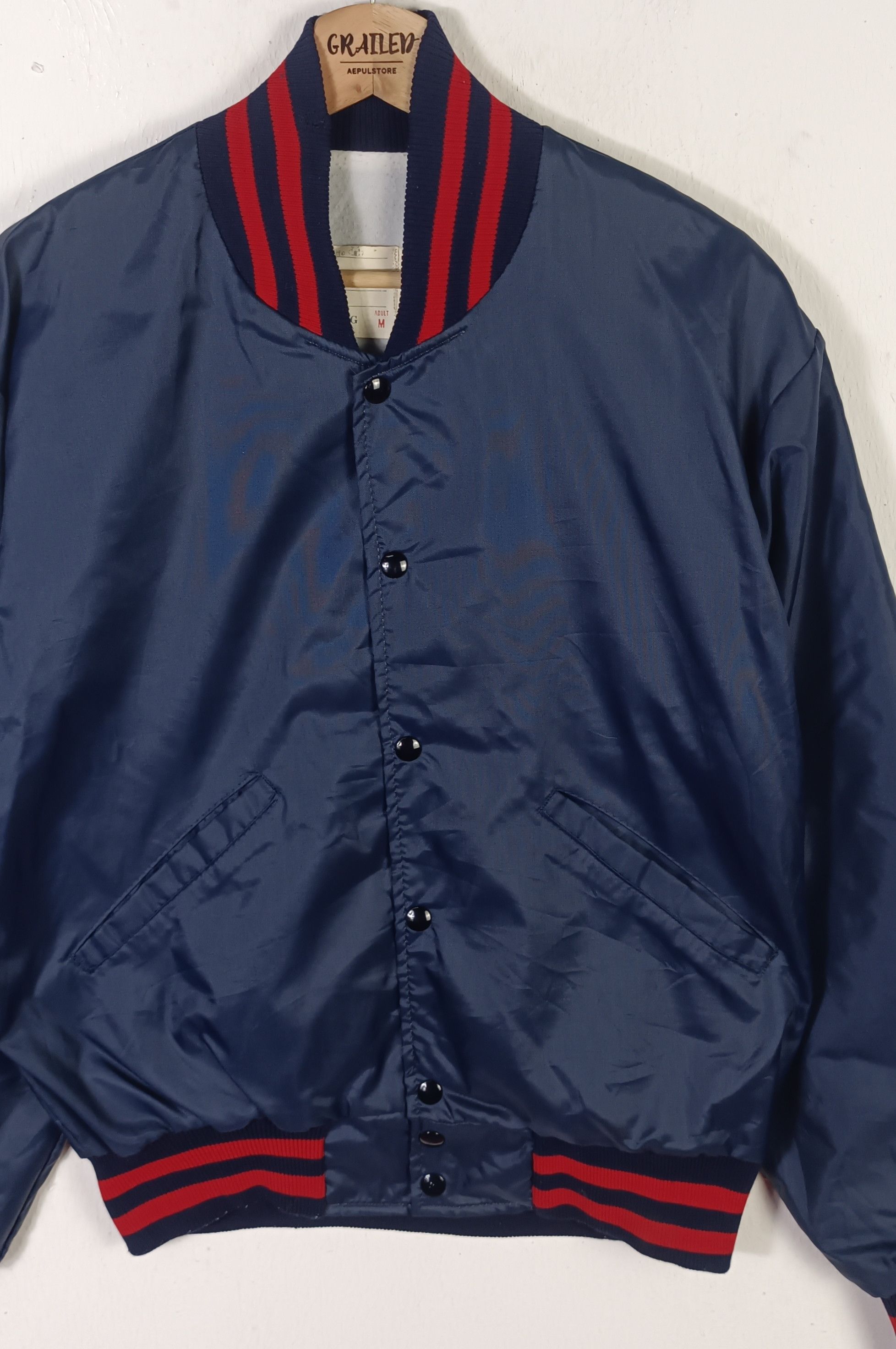 Delong Vintage Delong Sportswear Bomber Jacket Size US M / EU 48-50 / 2 - 4 Thumbnail