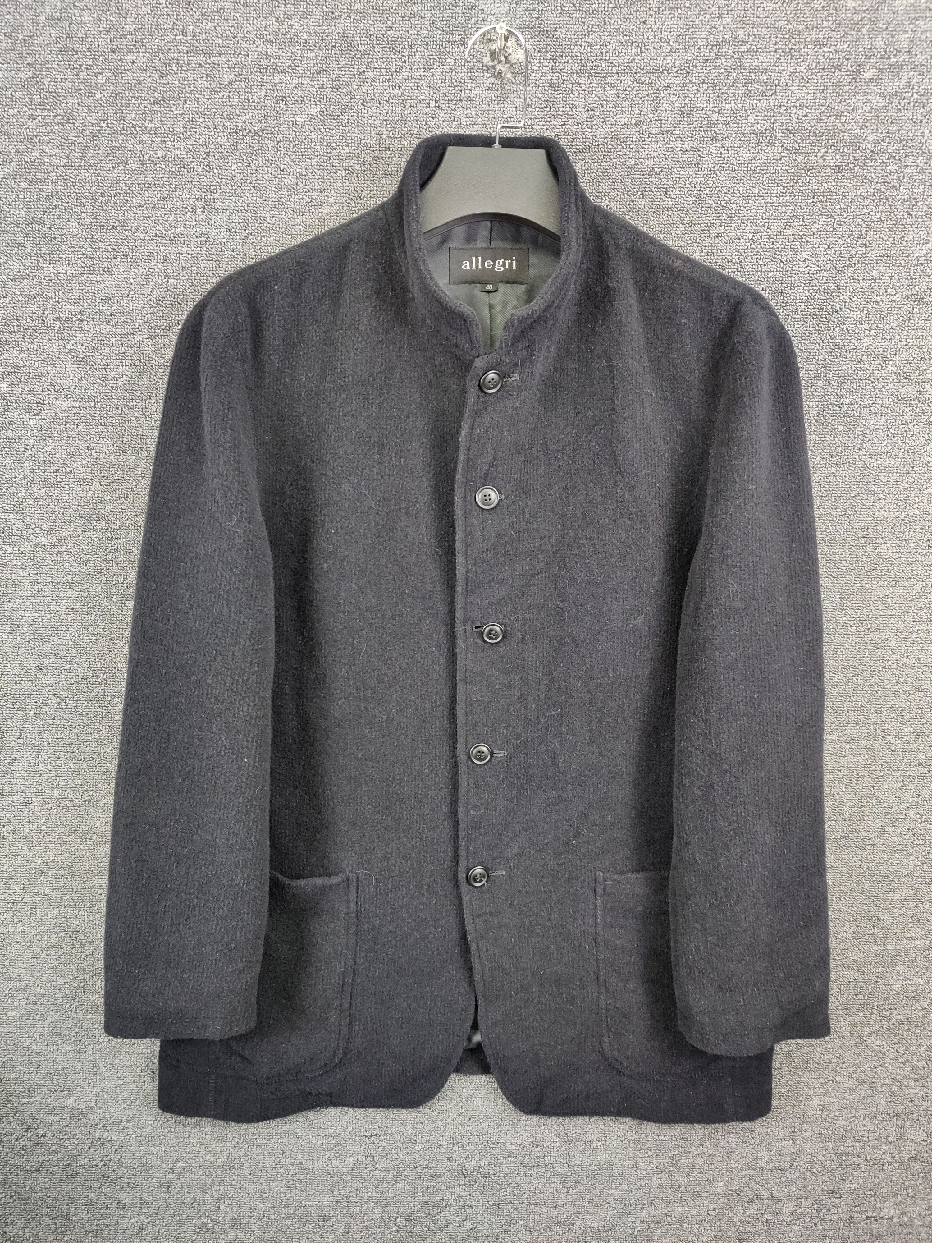 Allegri Vintage Allegri Soft Wool Single Breasted Coat Size US L / EU 52-54 / 3 - 1 Thumbnail
