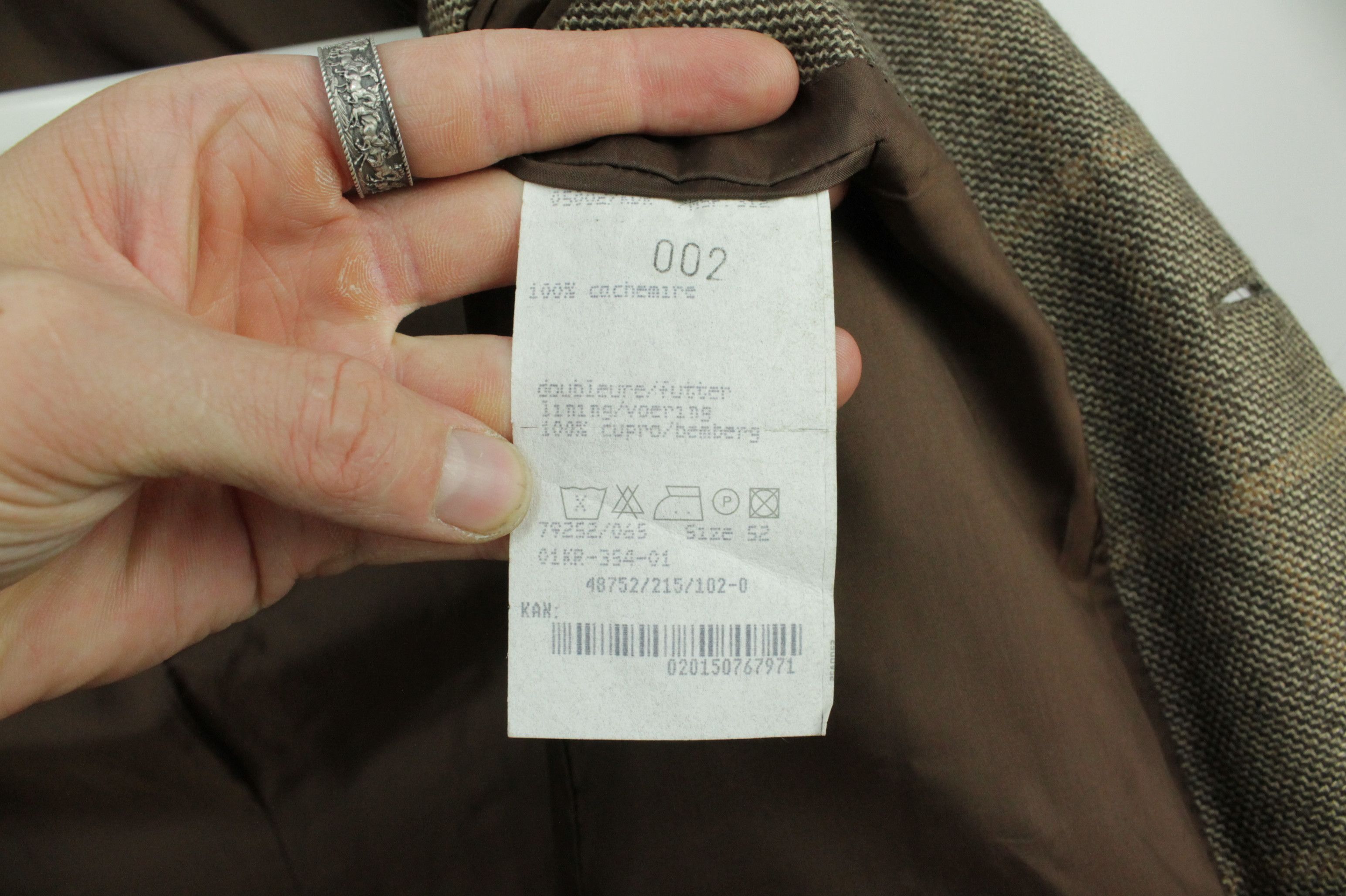 Loro Piana Kaiser Design & Loro Piana 100% Cashmere Blazer Jacket Size US L / EU 52-54 / 3 - 8 Thumbnail