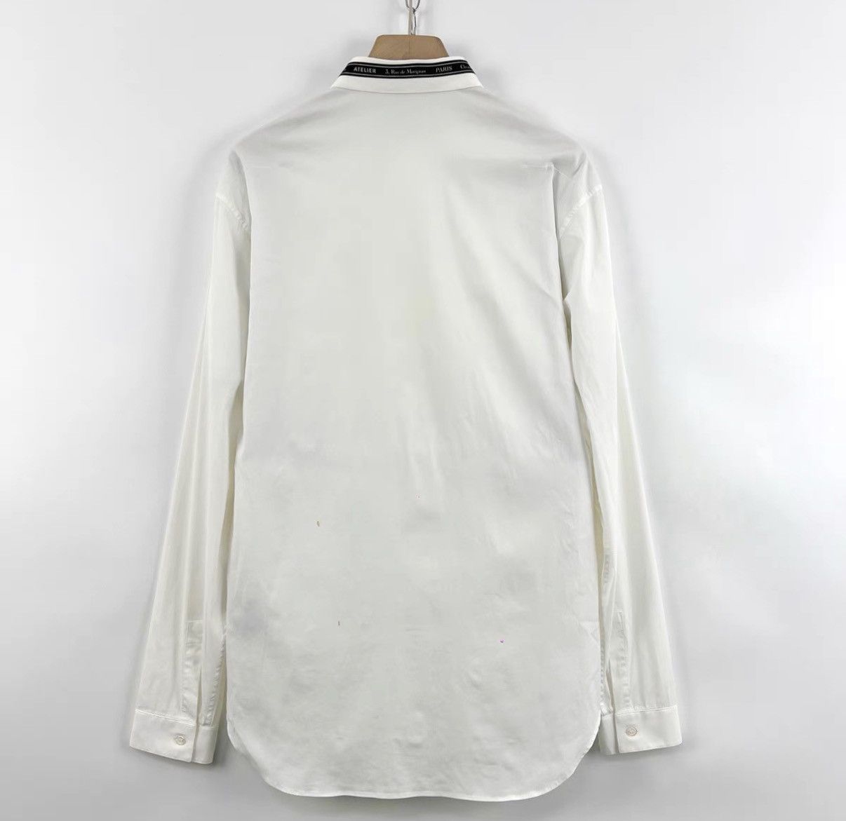 Dior Dior Collar Slogan Single-Breasted Long Sleeve Shirt K12 Size US XXS / EU 40 - 2 Thumbnail