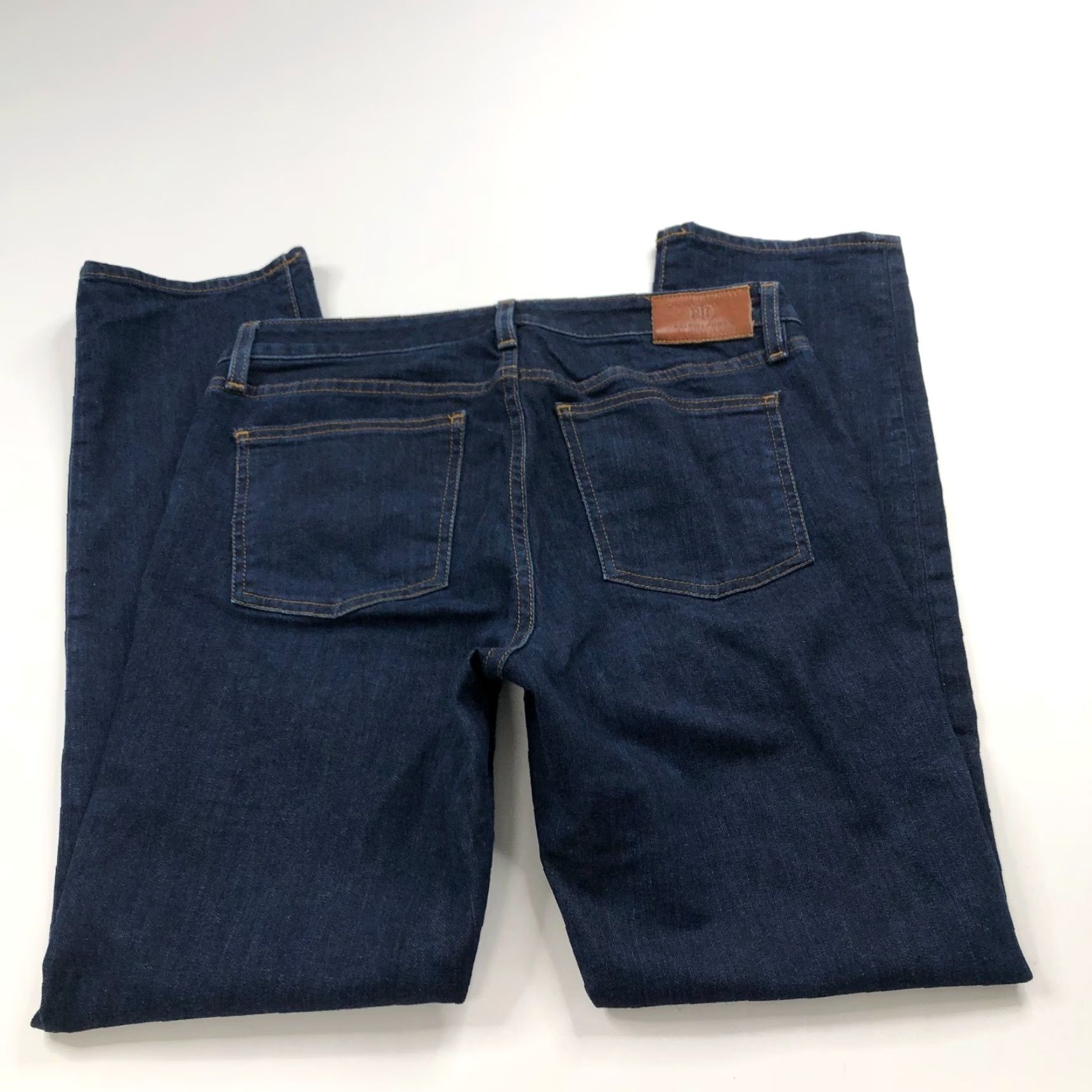 Ralph Lauren Lauren Ralph Lauren Black Label Jeans Slim Straight Mid Rise 8 (31W 29L) Denim 5-Pocket Regular Womens Jeans Size 30" / US 8 / IT 44 - 2 Thumbnail
