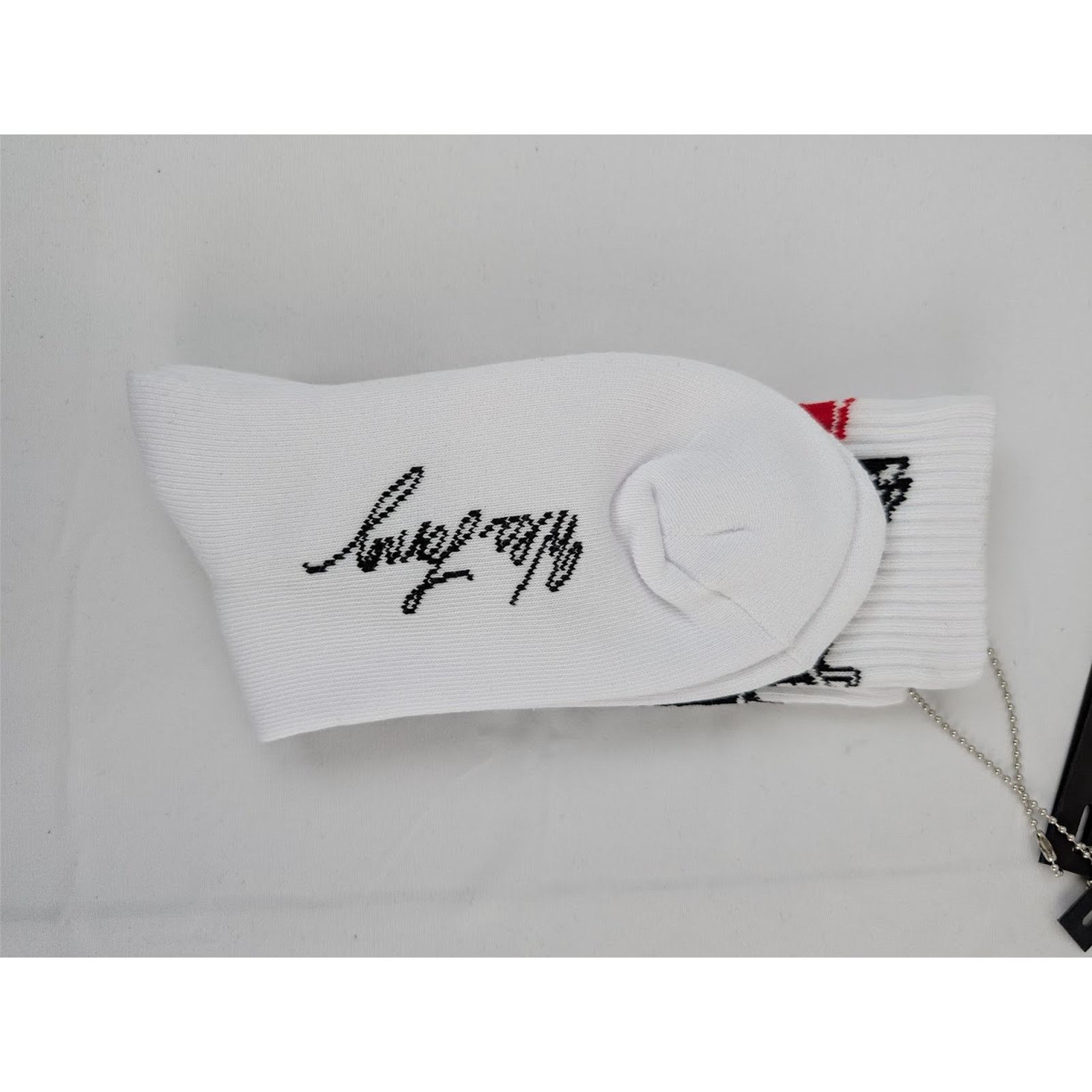 Amiri × Wes Lang o1rshd1 Q:2 / Size: 43-44 / Core Sketch Socks in White Size ONE SIZE - 3 Thumbnail