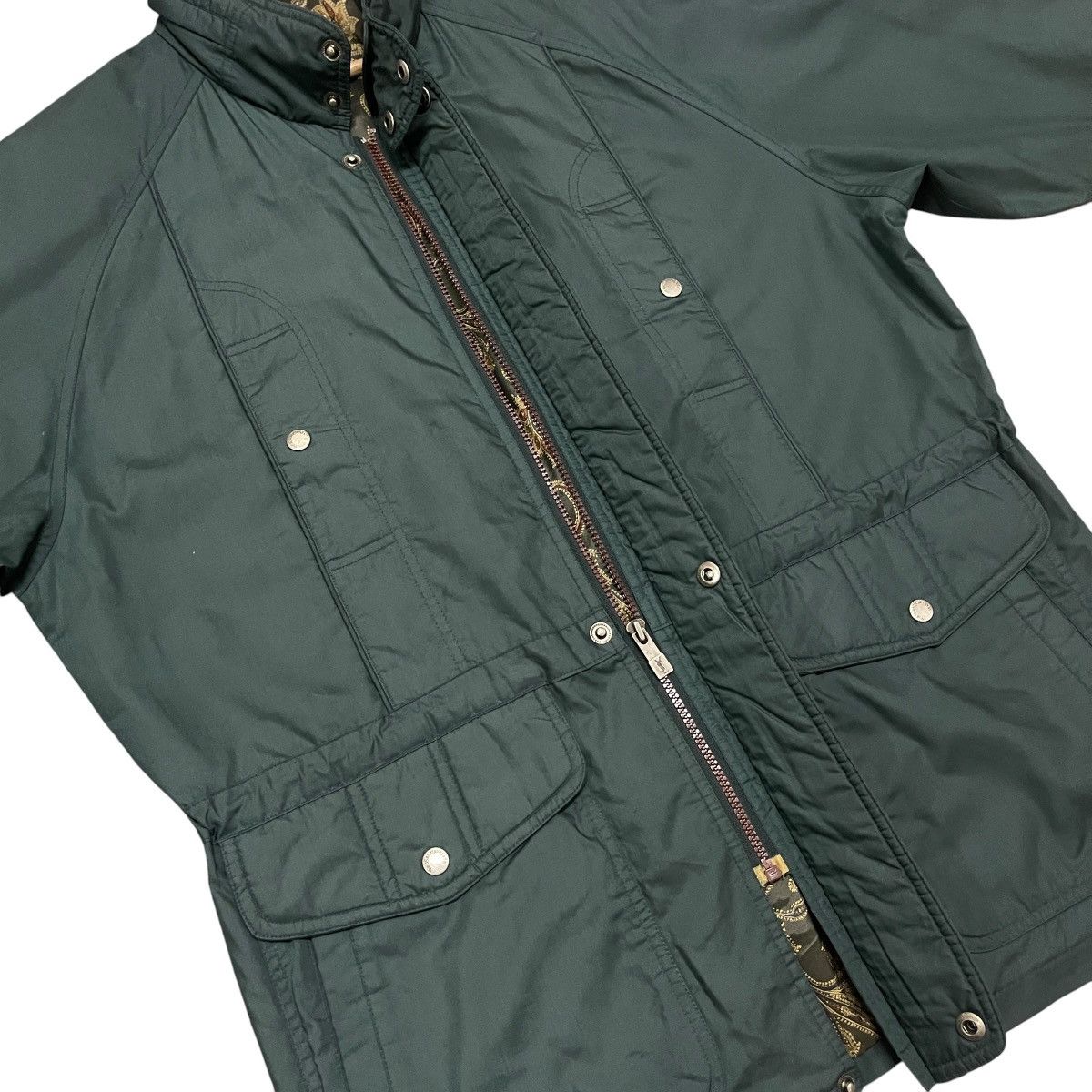 Yves Saint Laurent Vintage 90s YSL Pour Homme Goose Down Utility Parka Jacket Size US M / EU 48-50 / 2 - 10 Thumbnail