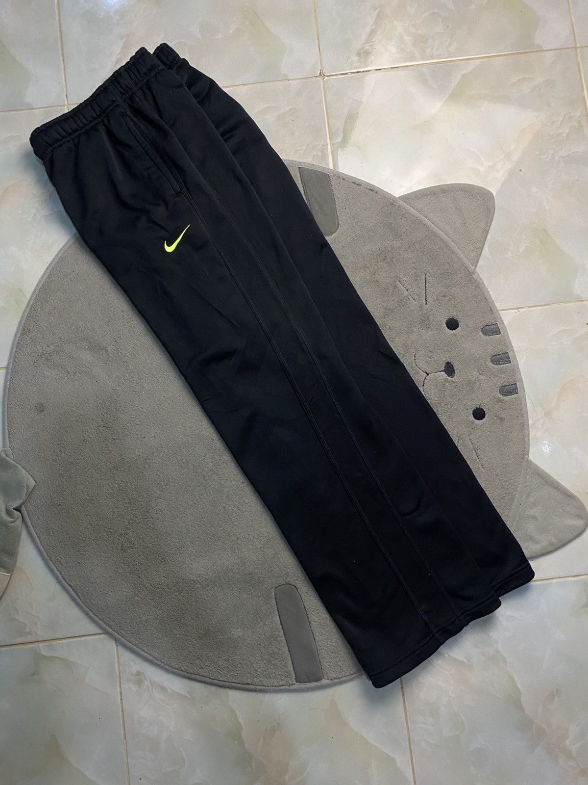 Carhartt Wip × Nike 💥 VINTAGE NIKE SUPER BAGGY 90S WIDE LEG TRACK PANTS Y2K Size US 26 / EU 42 - 2 Thumbnail