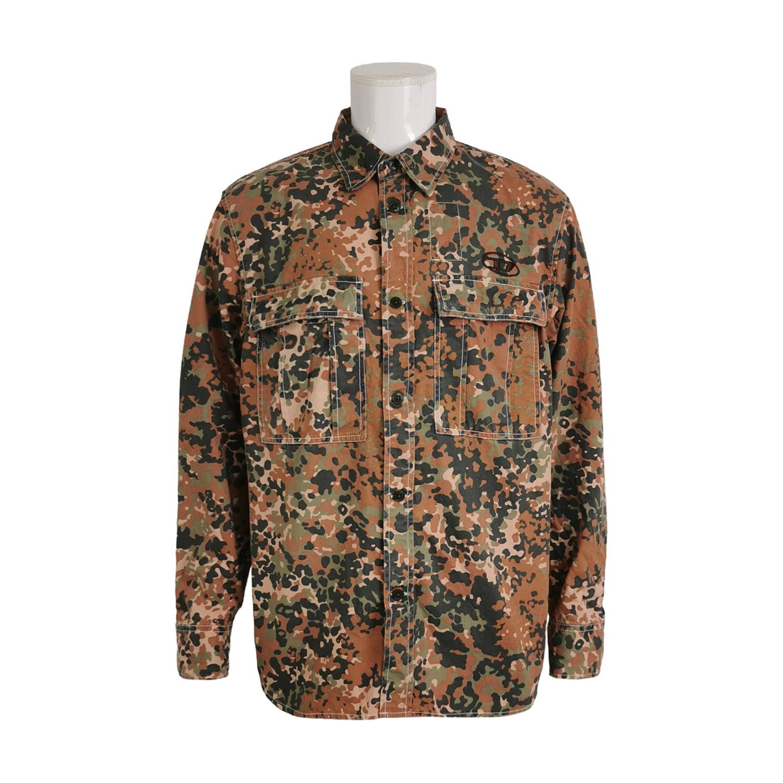 Diesel Diesel Camo Print Cotton Light Jacket L Size US L / EU 52-54 / 3 - 1 Thumbnail