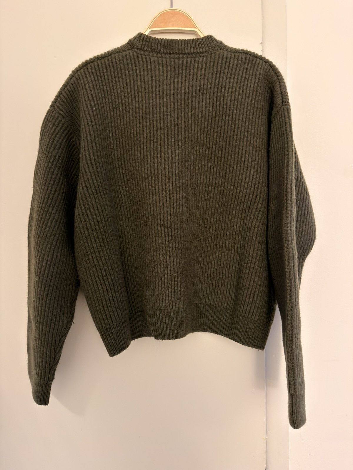 Daniel Simmons Moss Merino Knit Sweater Size US M / EU 48-50 / 2 - 2 Thumbnail