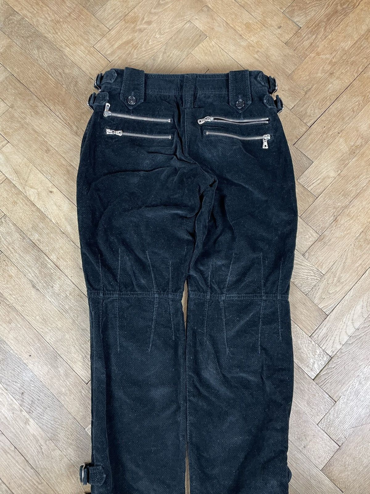 Dolce & Gabbana Dolce & Gabbana AW2006 Buckle Zipper Corduroy Bondage Pants Size US 28 / EU 44 - 9 Thumbnail