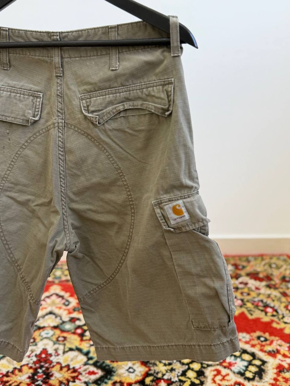 Carhartt Vintage Carhartt Bermuda Cargo Multi-Zip Shorts Y2K Size US 30 / EU 46 - 2 Thumbnail