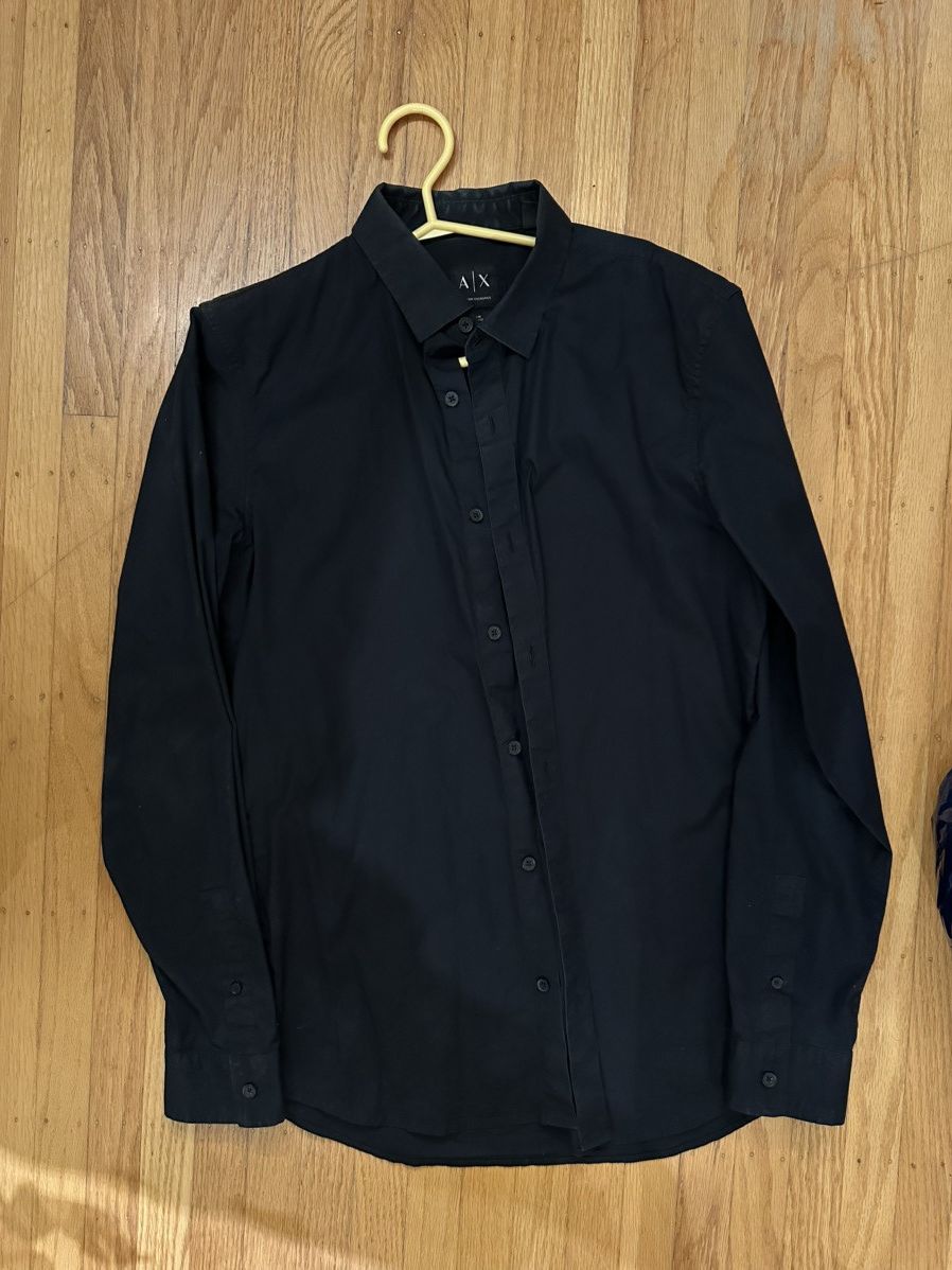 Armani Exchange Armani Exchange Button Up Dress Shirt Size US M / EU 48-50 / 2 - 1 Thumbnail