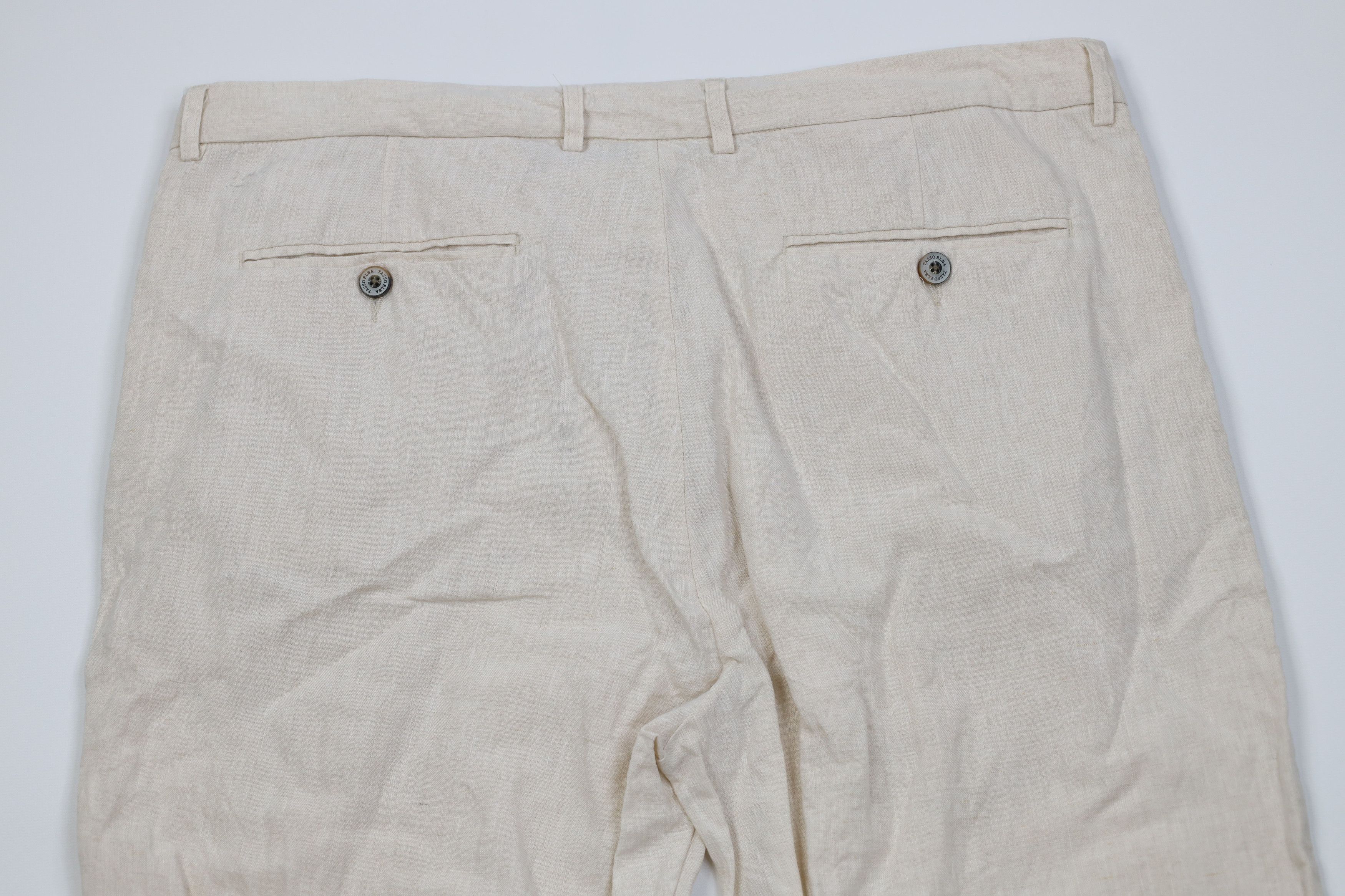 Vintage Vintage 90s Y2K Streetwear Beach Chino Pants Trousers Beige Size US 36 / EU 52 - 9 Thumbnail